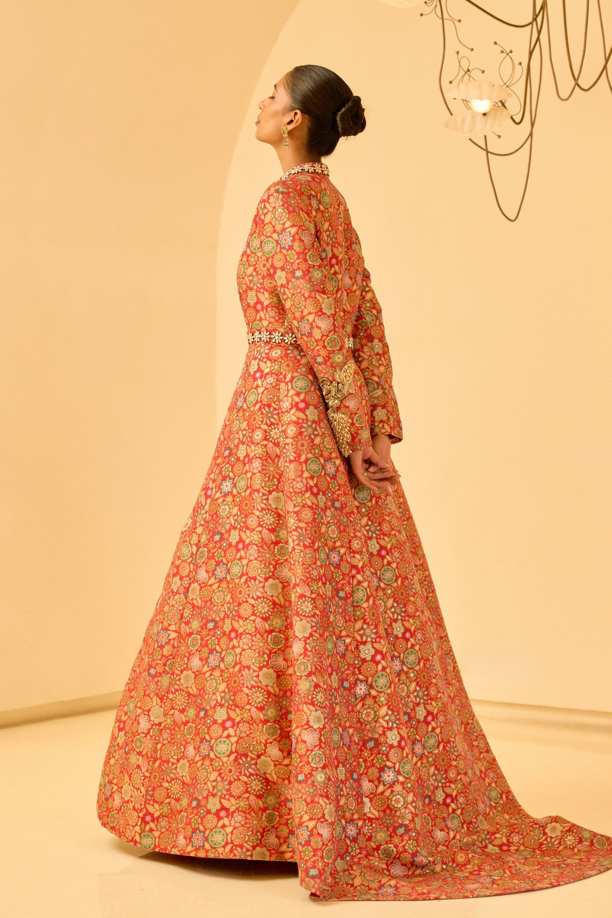 Brocade Jacket Set