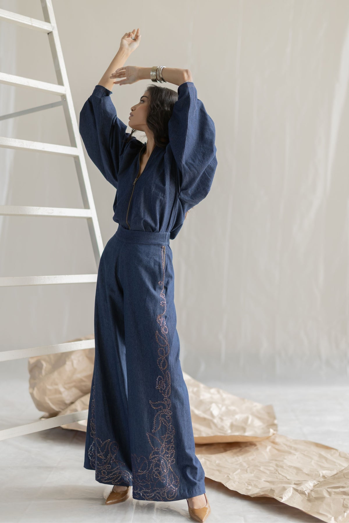 Dark Blue Lantern Top