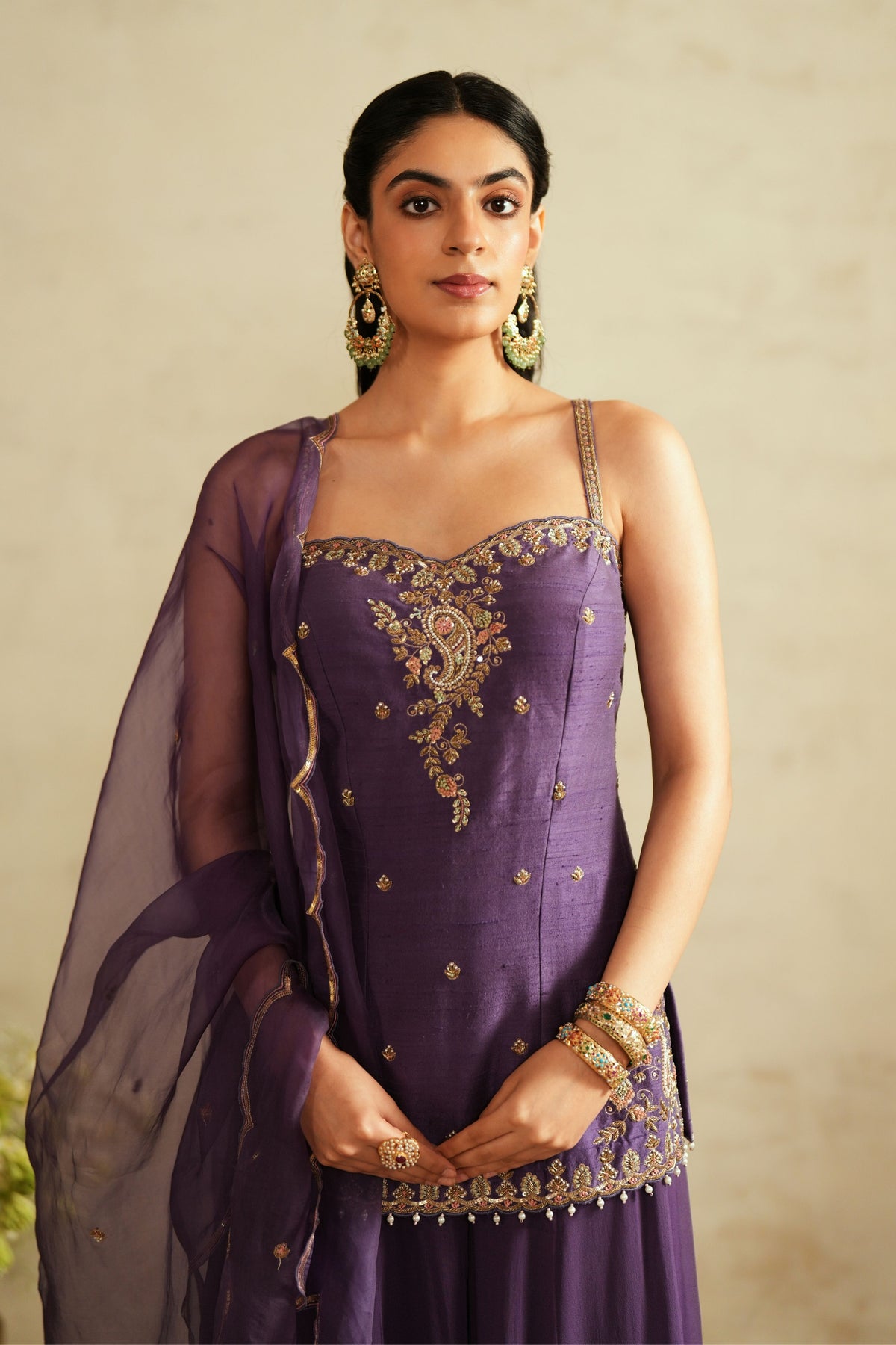 Princess Cut Sharara Set