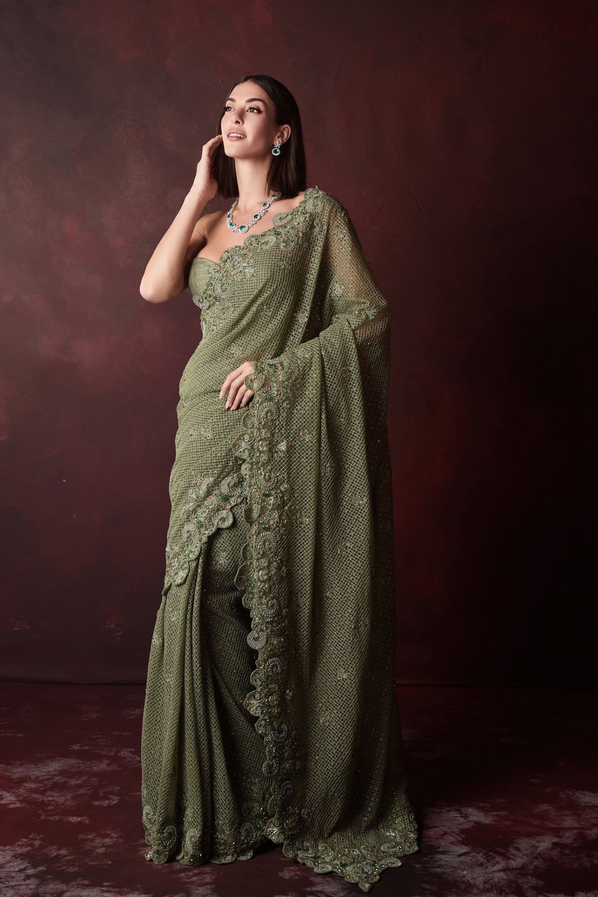 Estella Saree With Corset