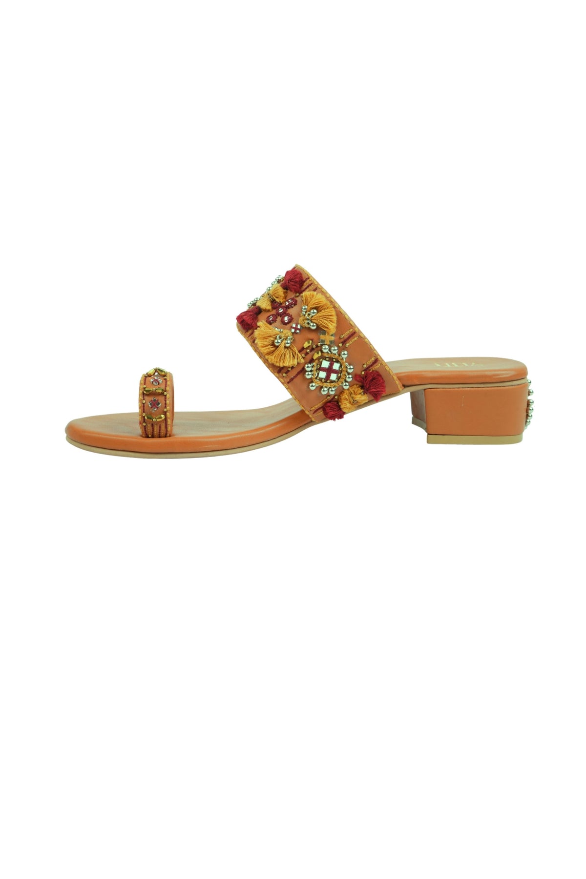 Tawny Tassels Heels