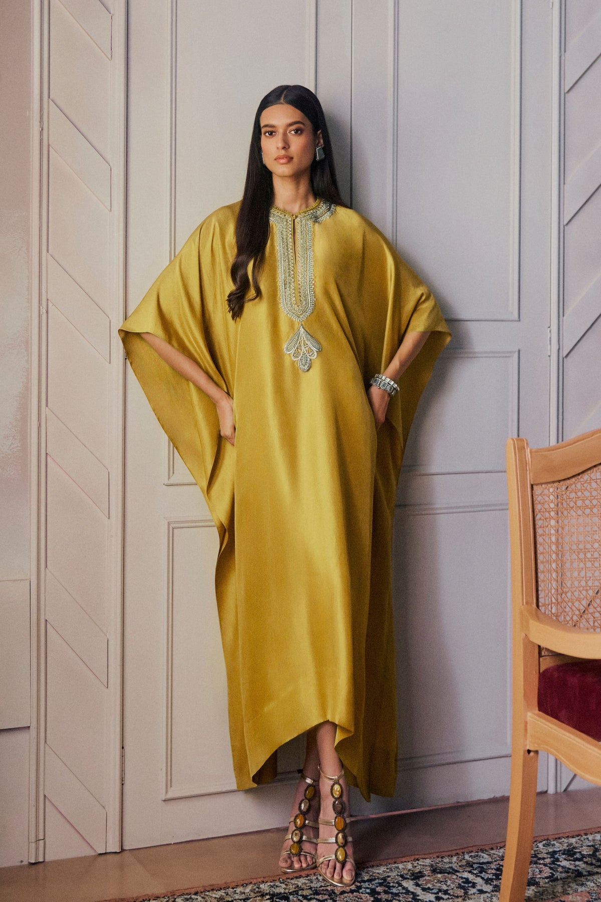 Nayan Embroidered Kaftan