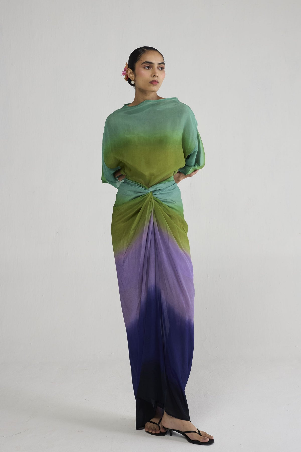 Hana Knotted Skirt Set