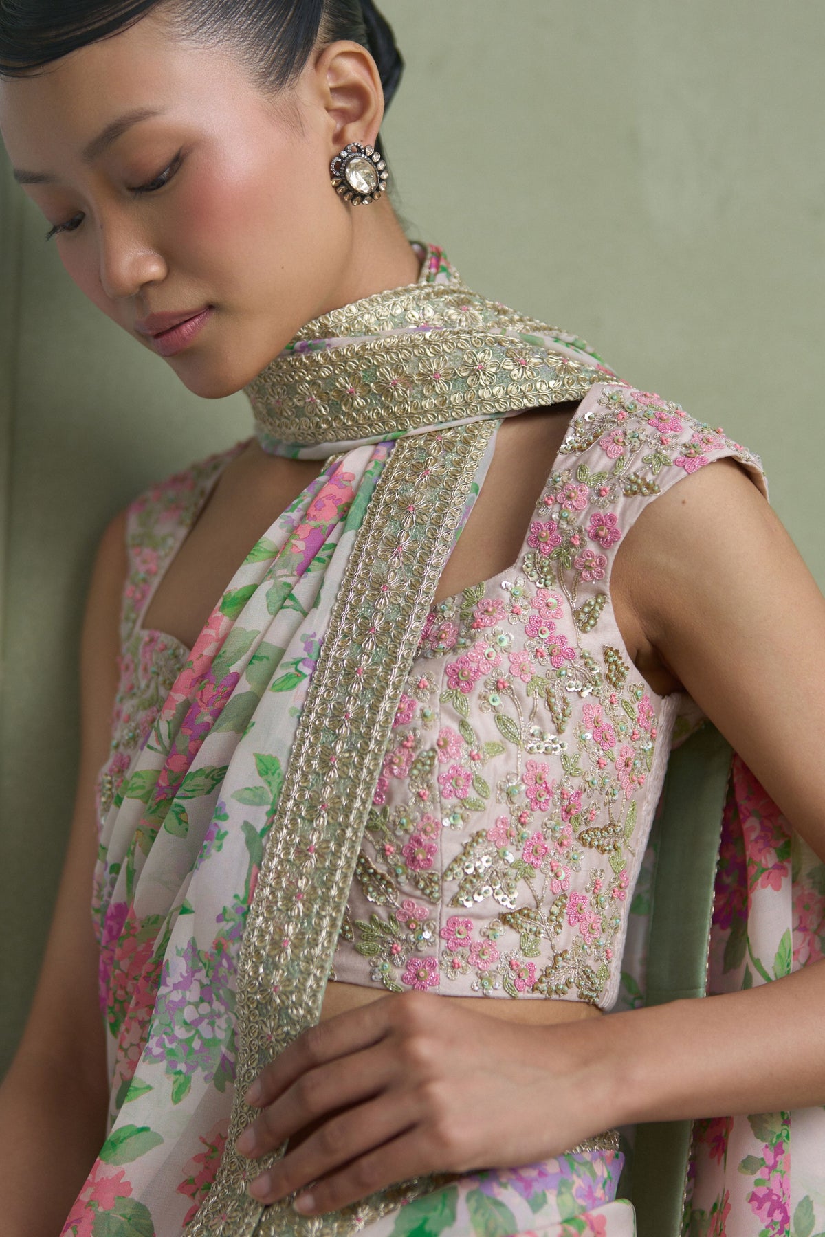 Alicia Saree Set