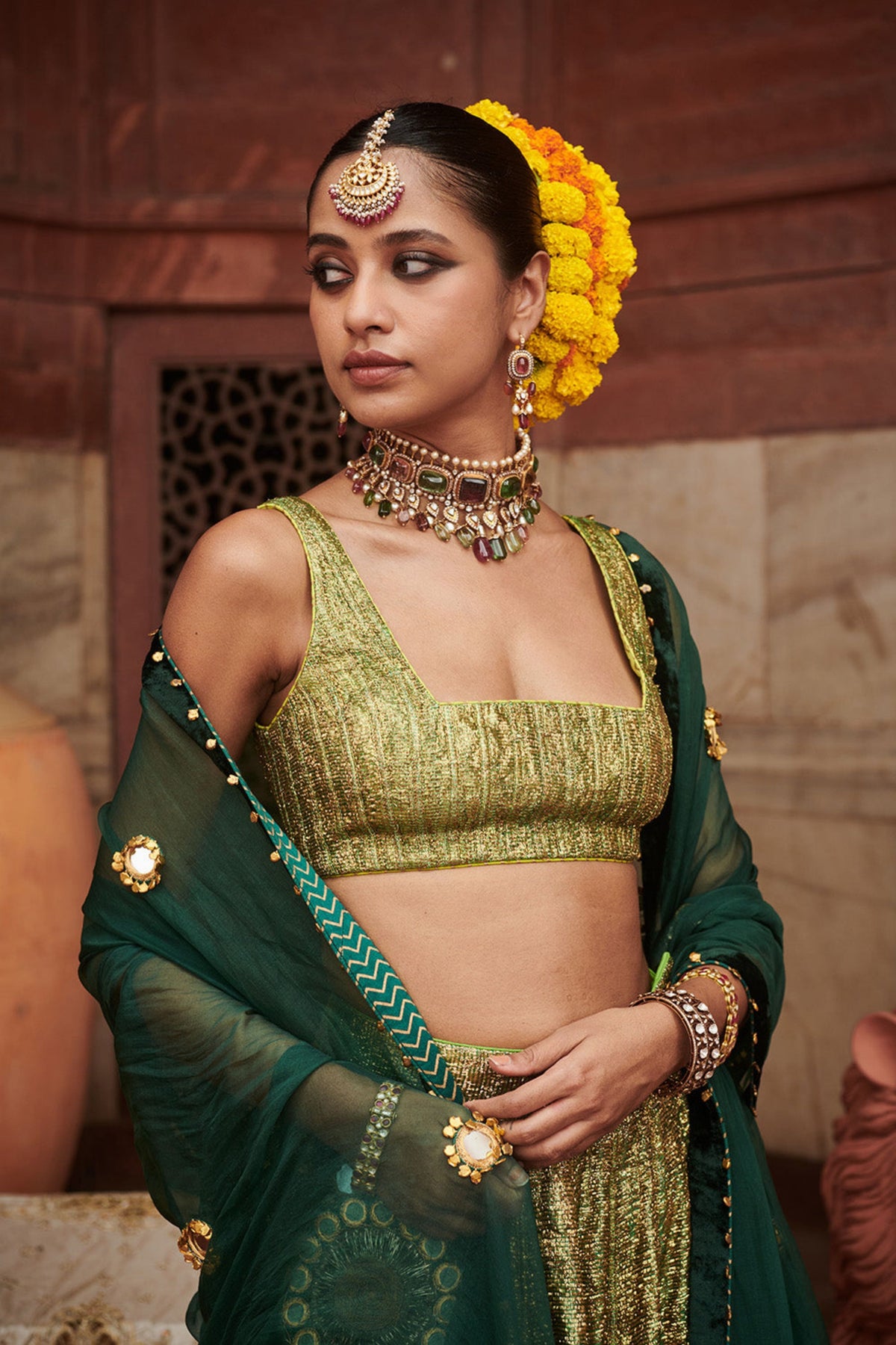 Pushp Lampi Lehenga Set