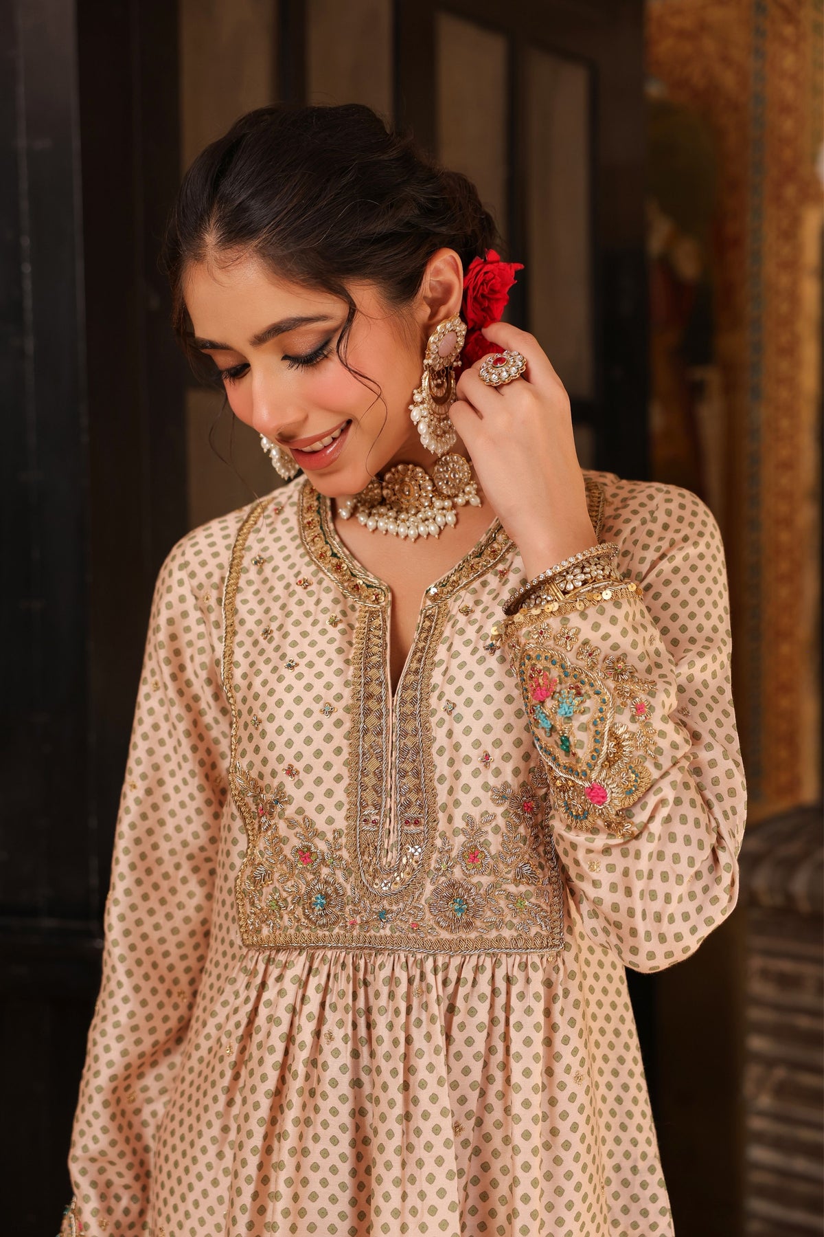 Ahista Ivory Kurta Set