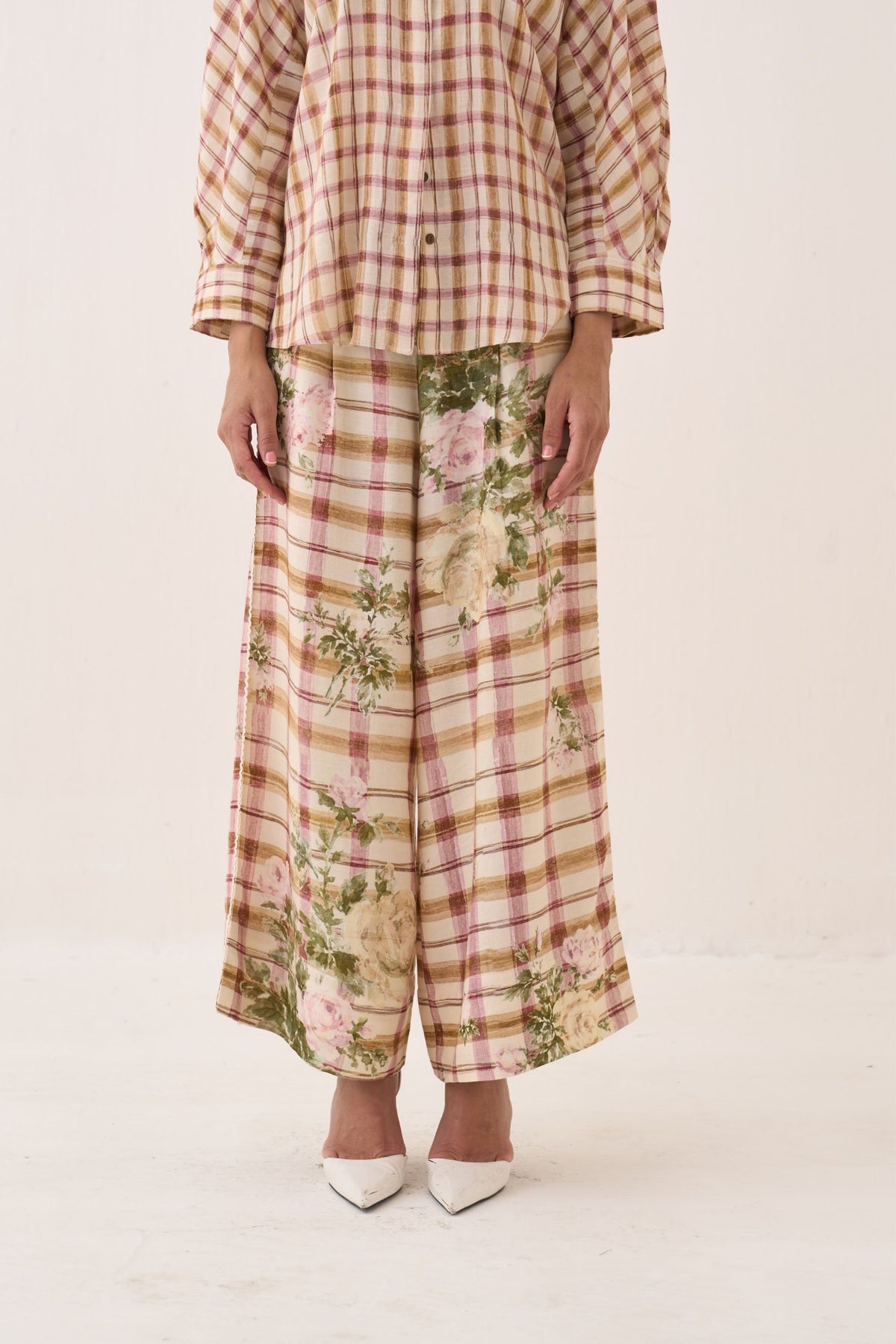 Jaali Rose Culottes