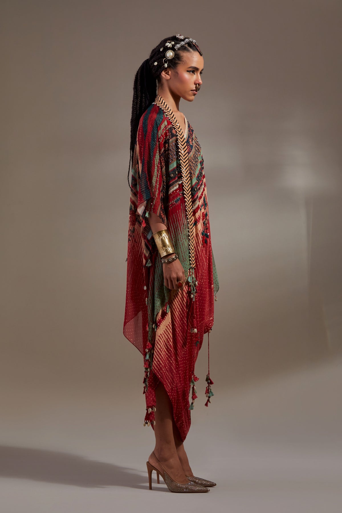 Veni Dupatta Jacket Set