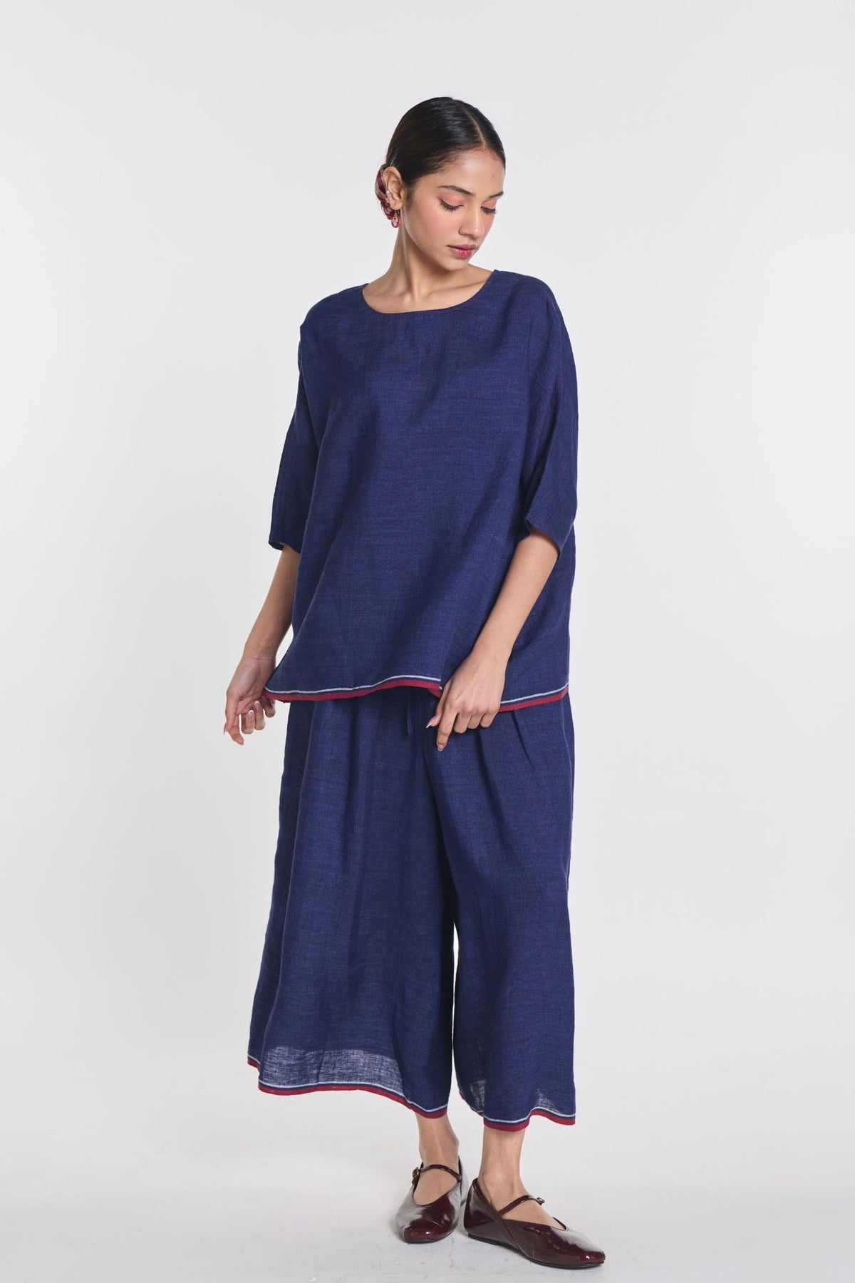 Bergamot Drop Shoulder Top