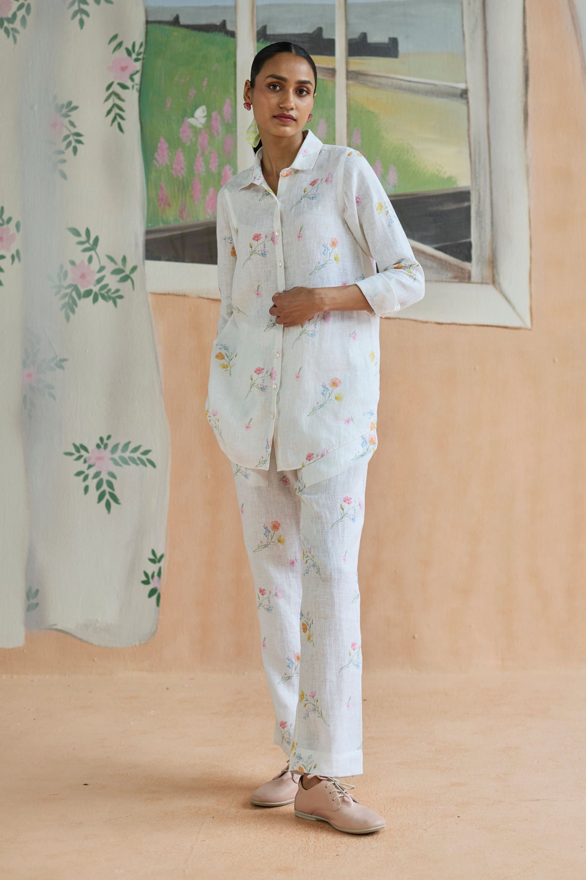 Florist Co-ord Set Linen