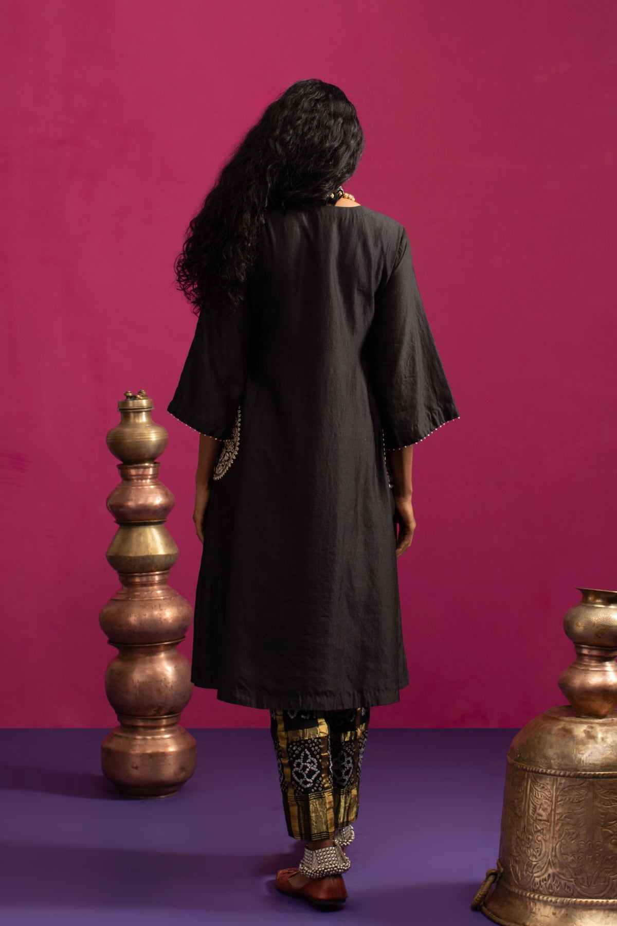 Peacock Pocket Kurta Set