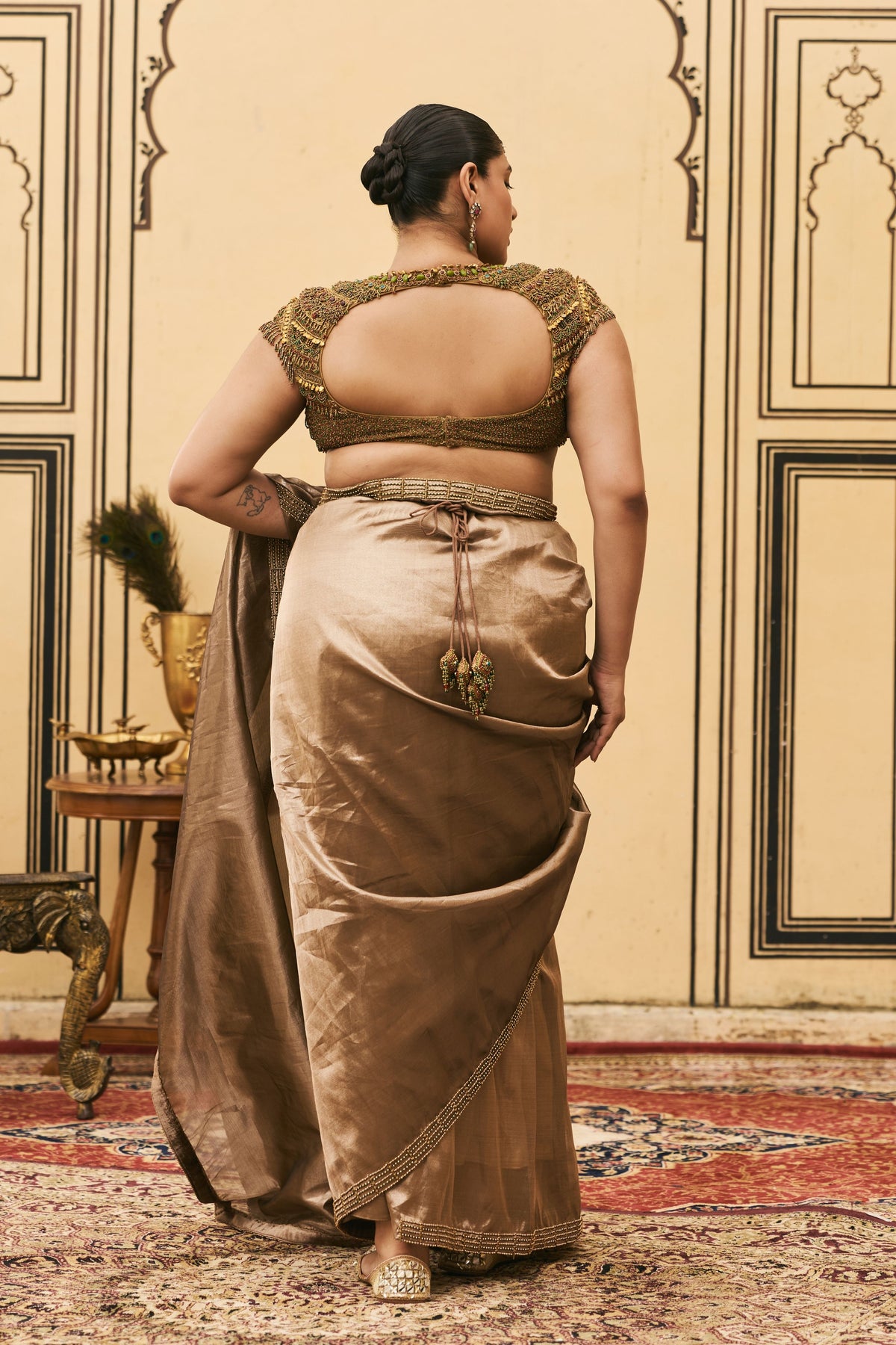 Bhoori Saree Set
