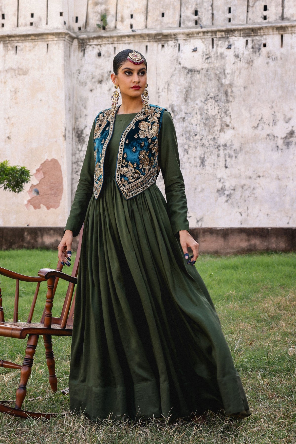Shalimar Anarkali Set