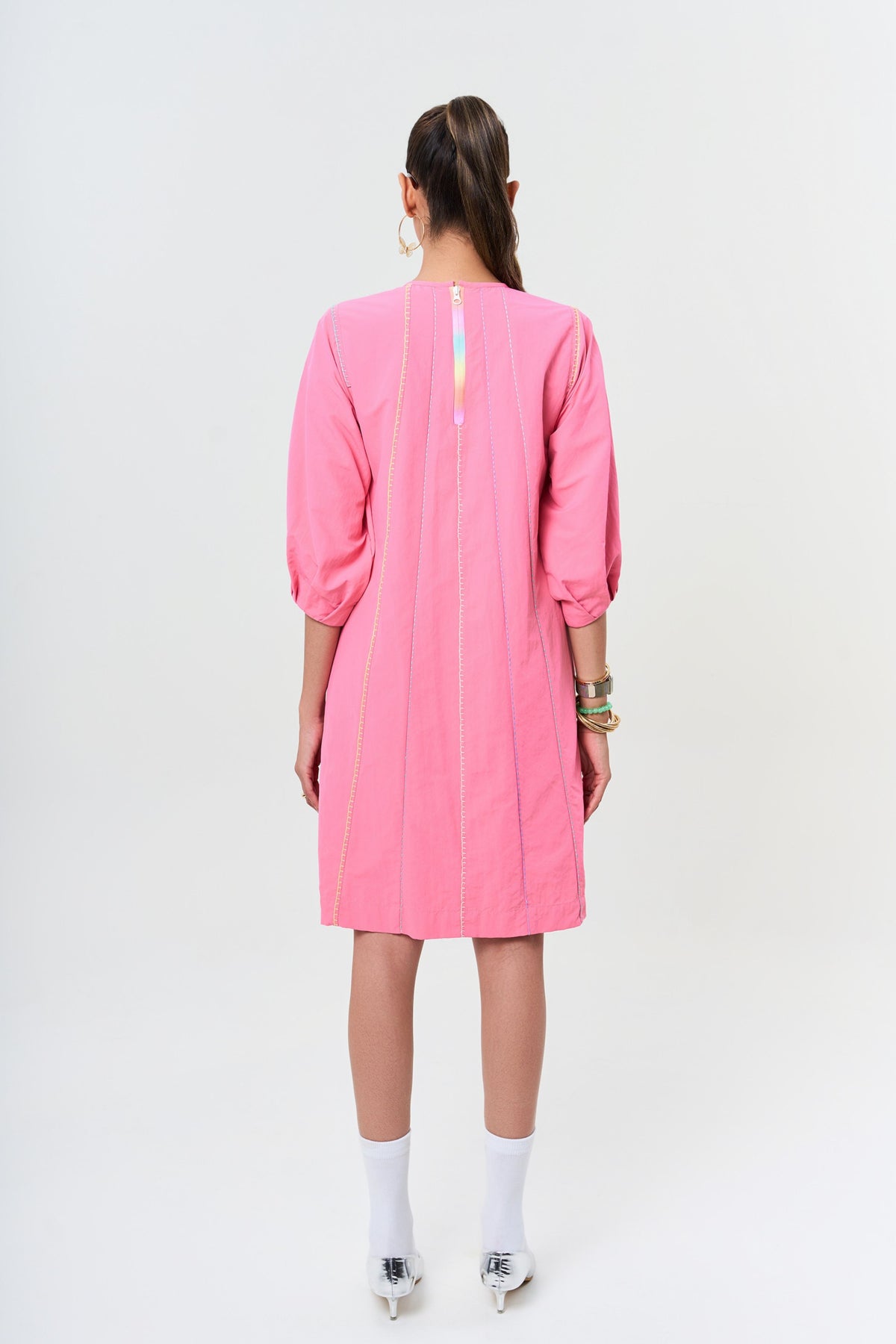 A Pink Zinnia Dress