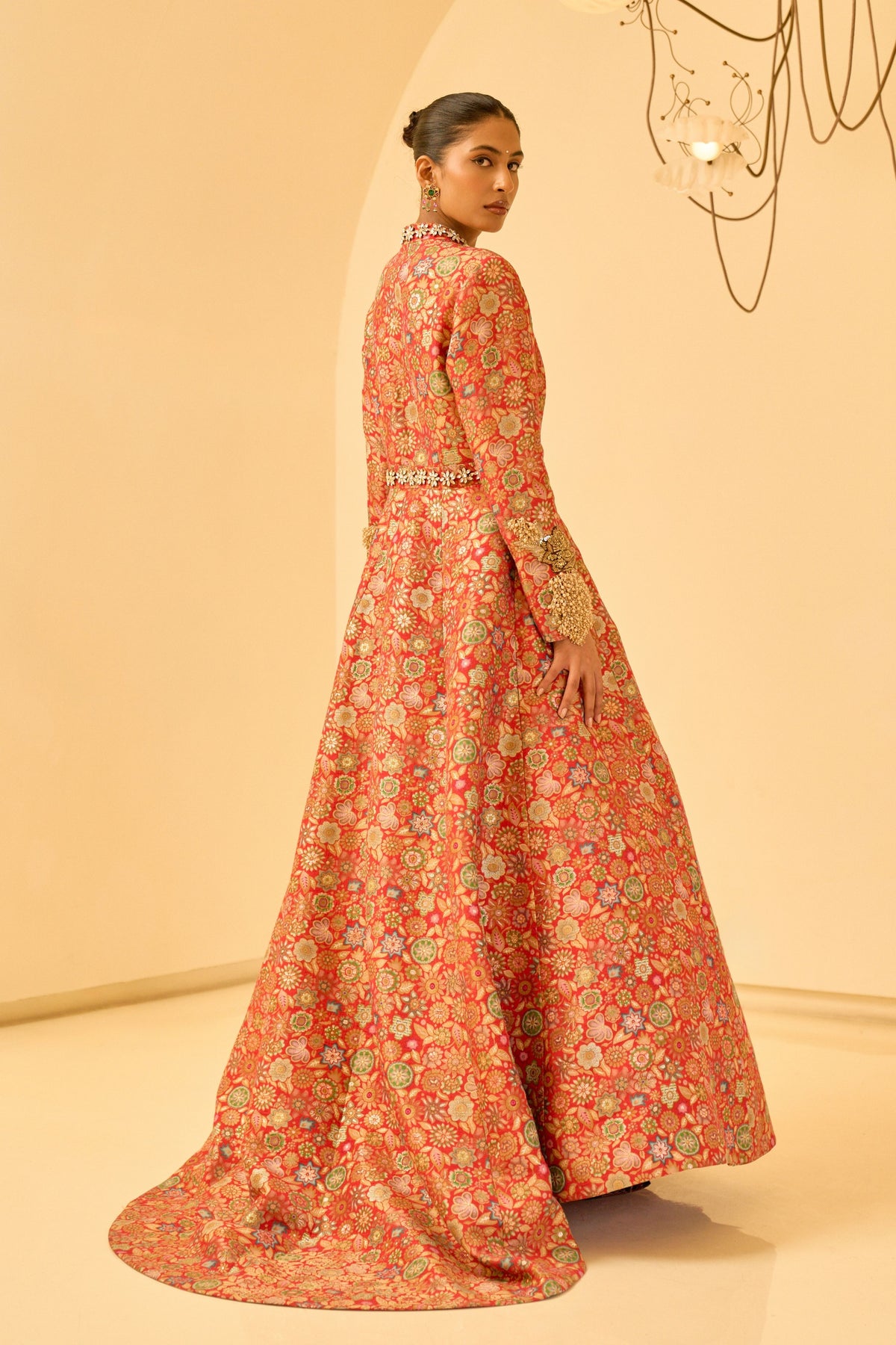 Brocade Jacket Set