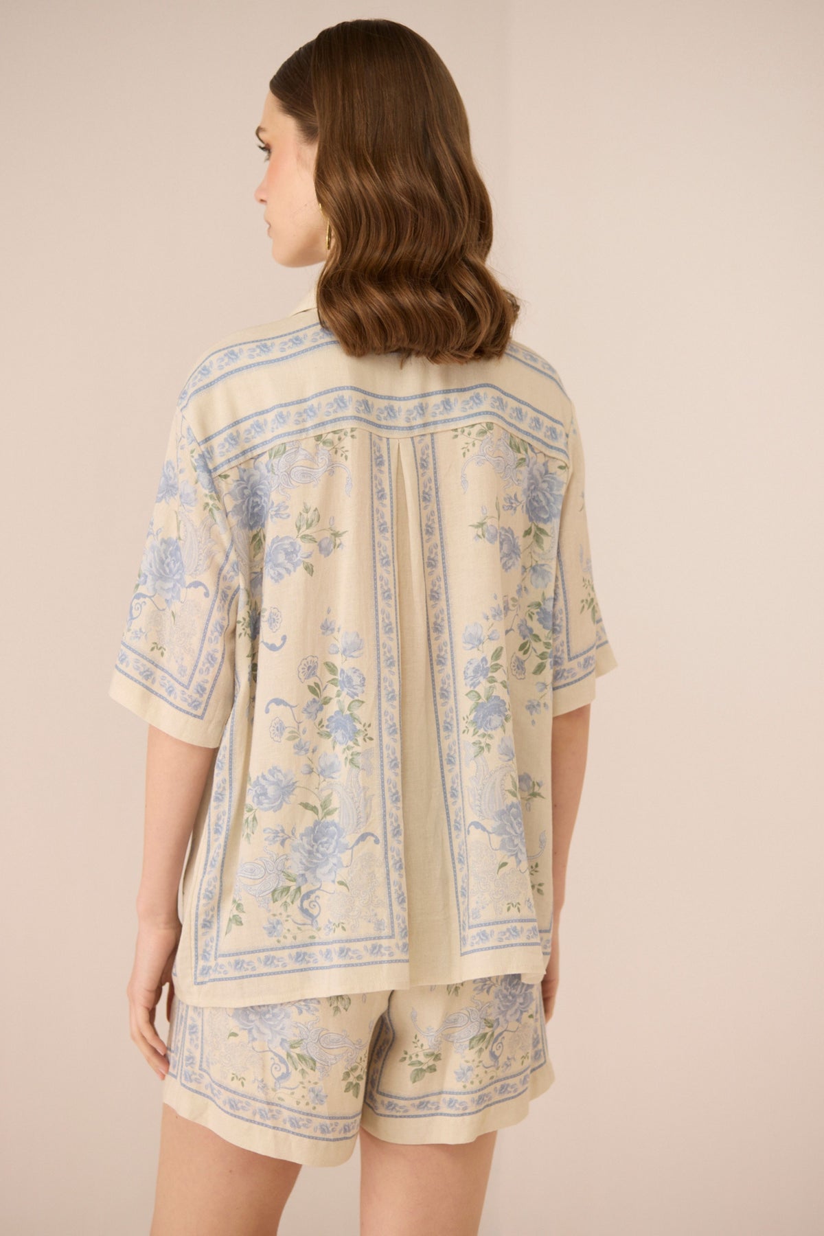 Malibu Azure Bloom Shirt