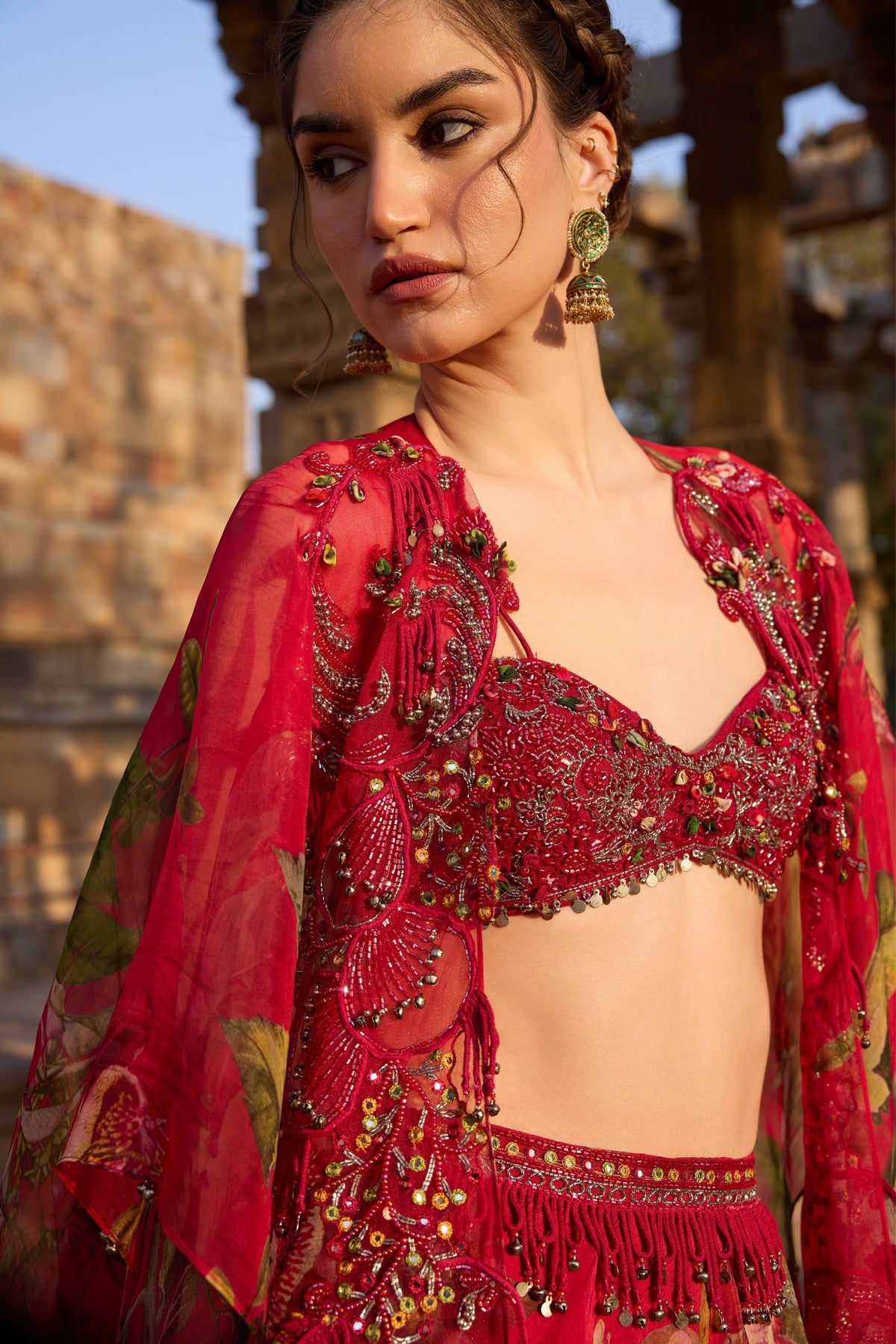 Rose Cape Set
