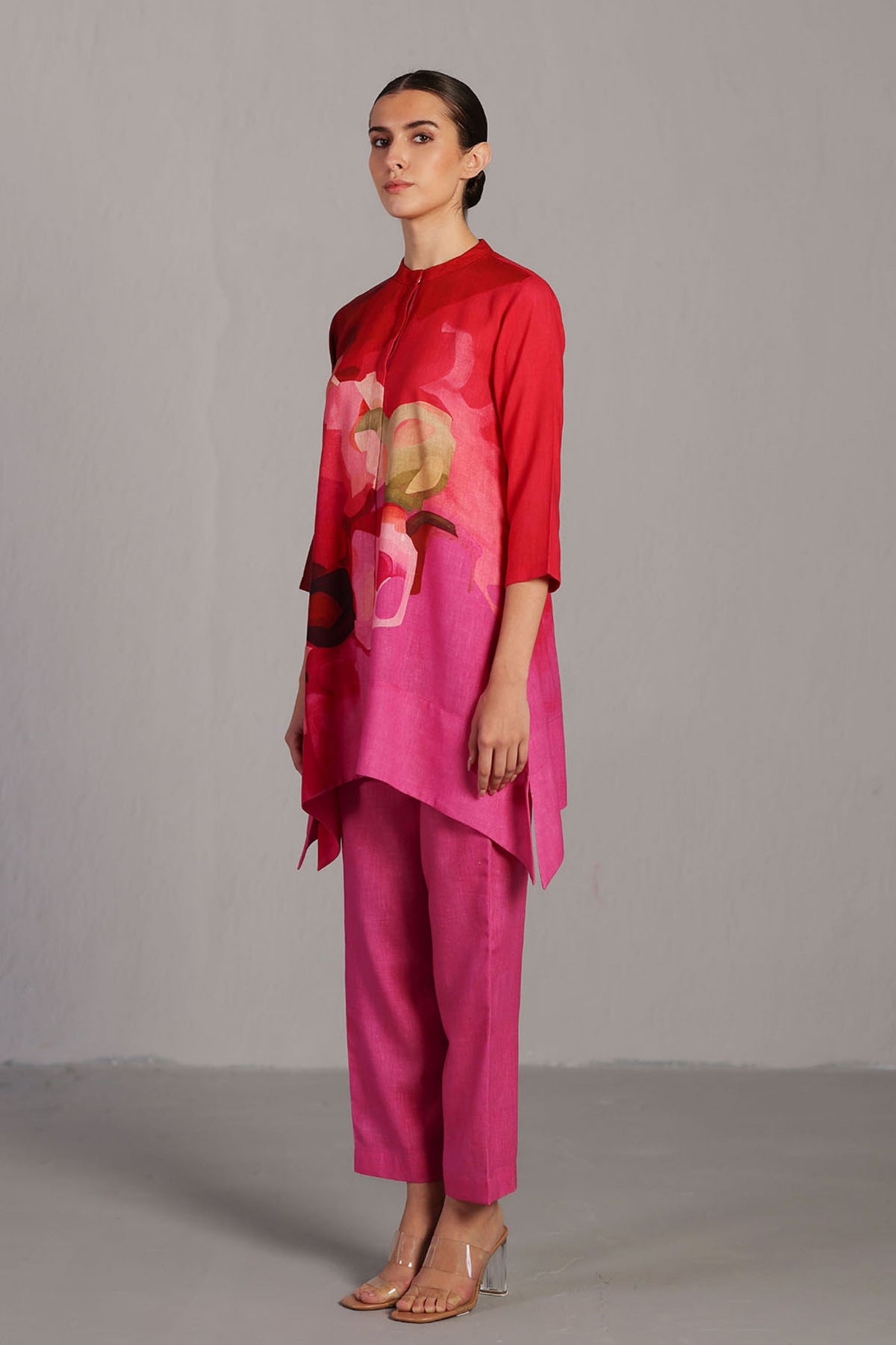 Diffuse Fuchsia Pink Pants