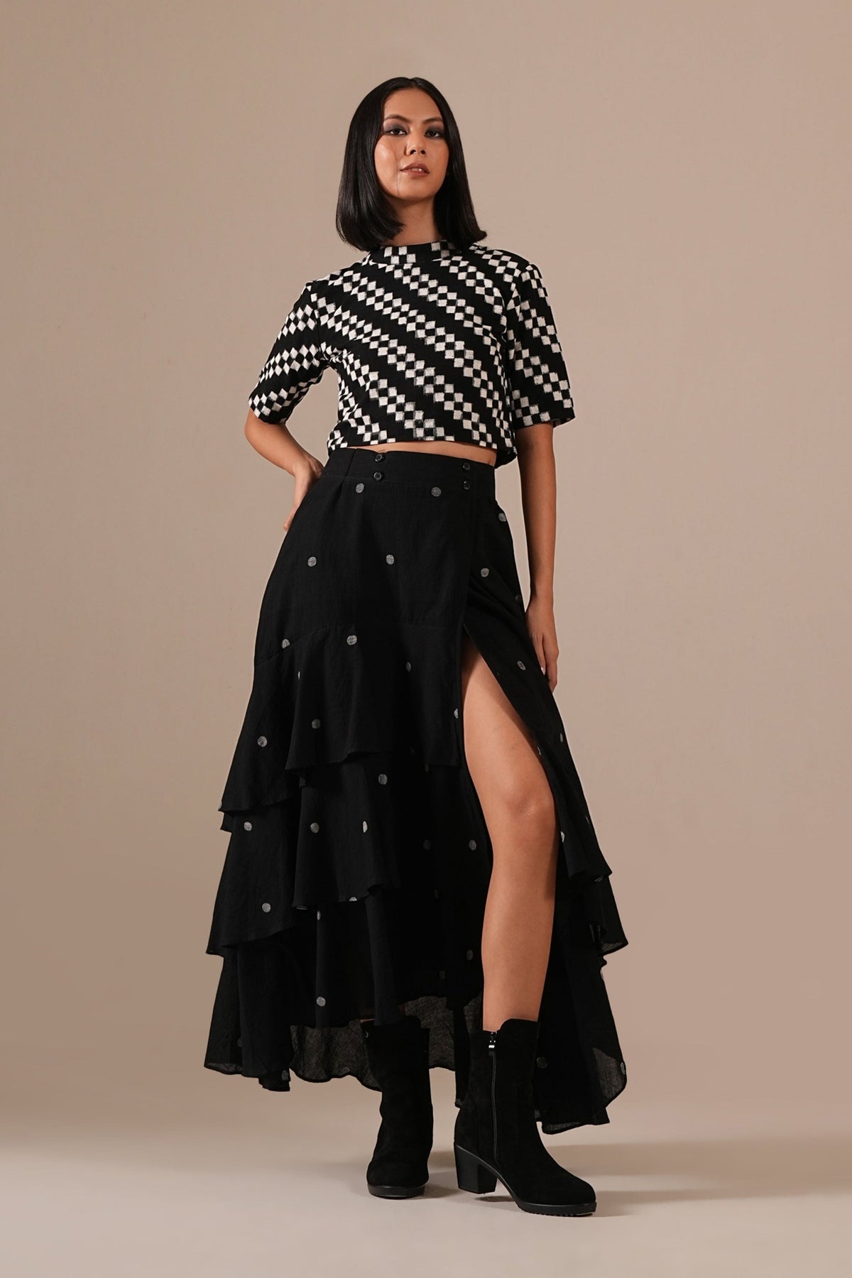Coal Skirt Set