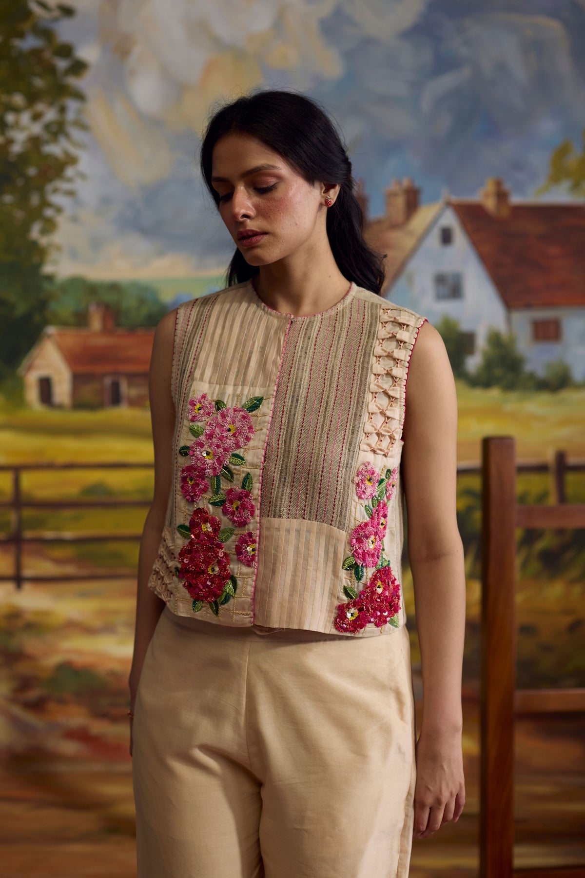 Sorbet Floral Waist Coat