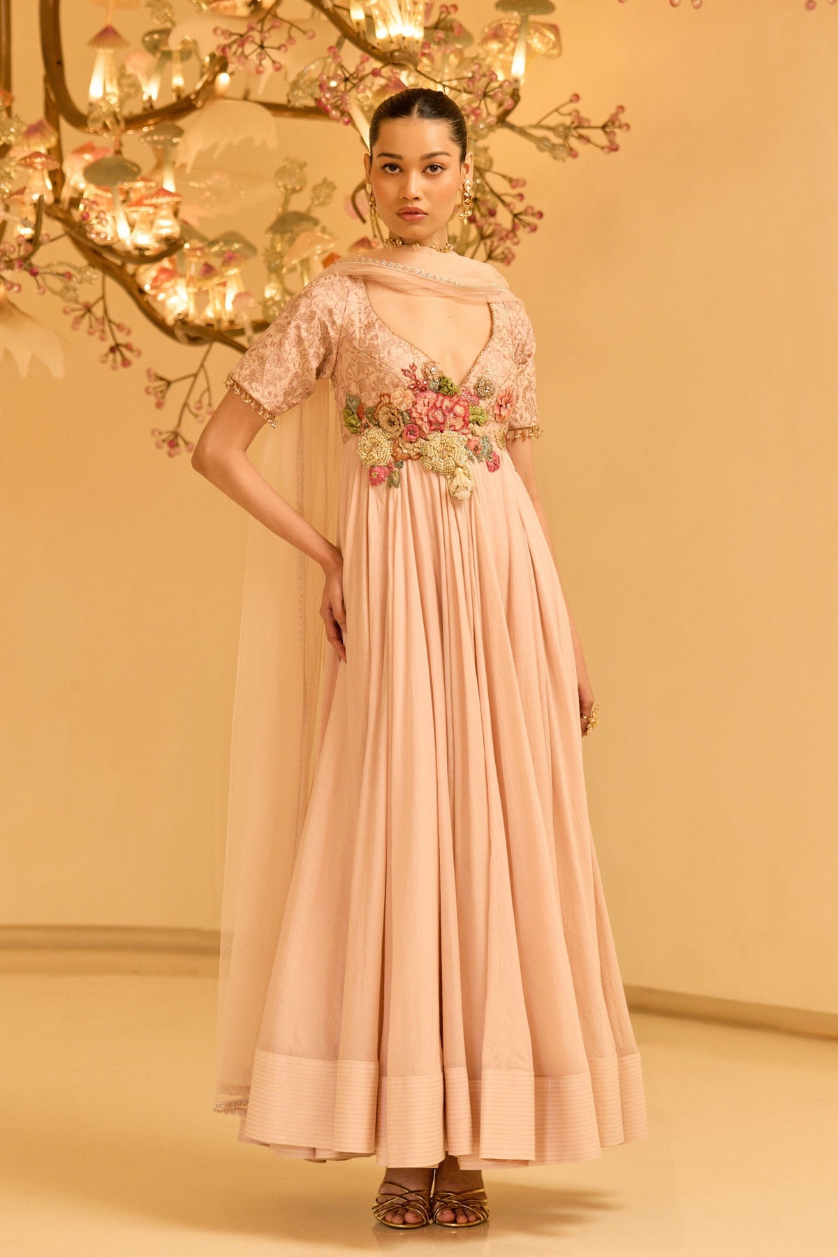 Ethereal Anarkali Set