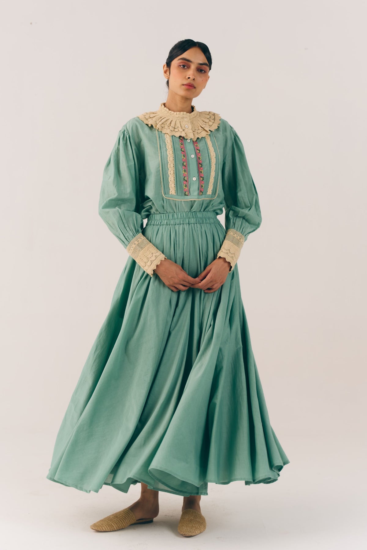 Umbrella Aqua Skirt