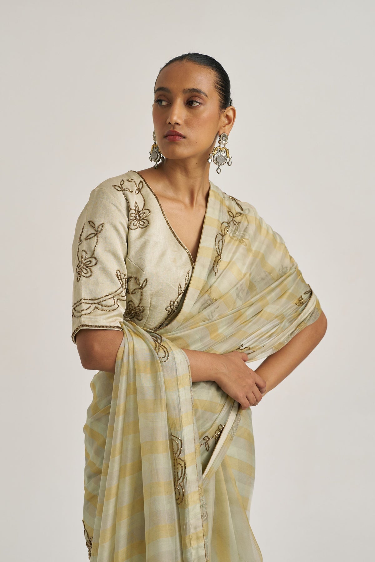 Yamini Gold Blouse