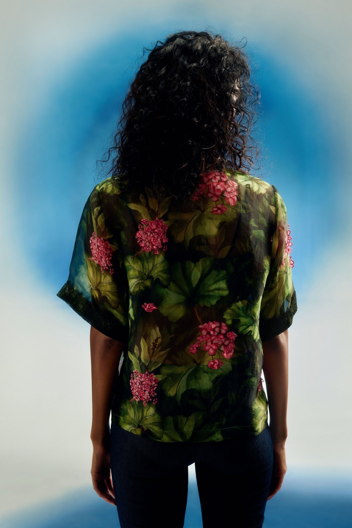 Organza Printed Shirt