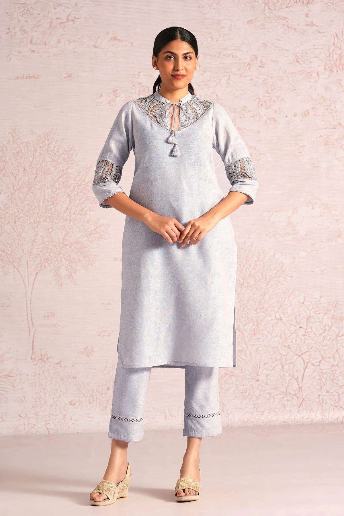 Summer Smoke Kurta Set