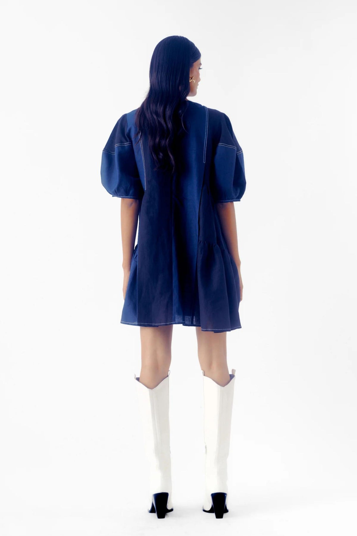 Effervescent Linen Dress