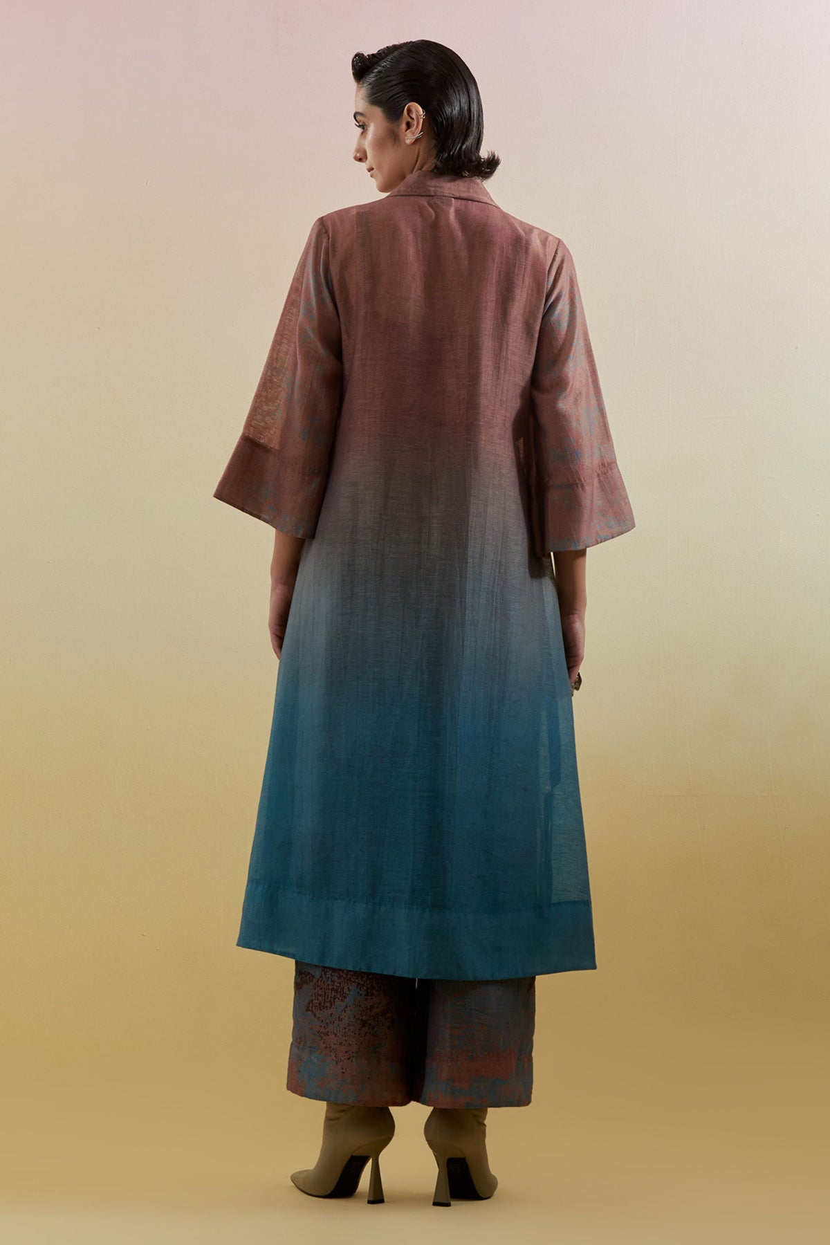 Gliss Brown Kurta Set