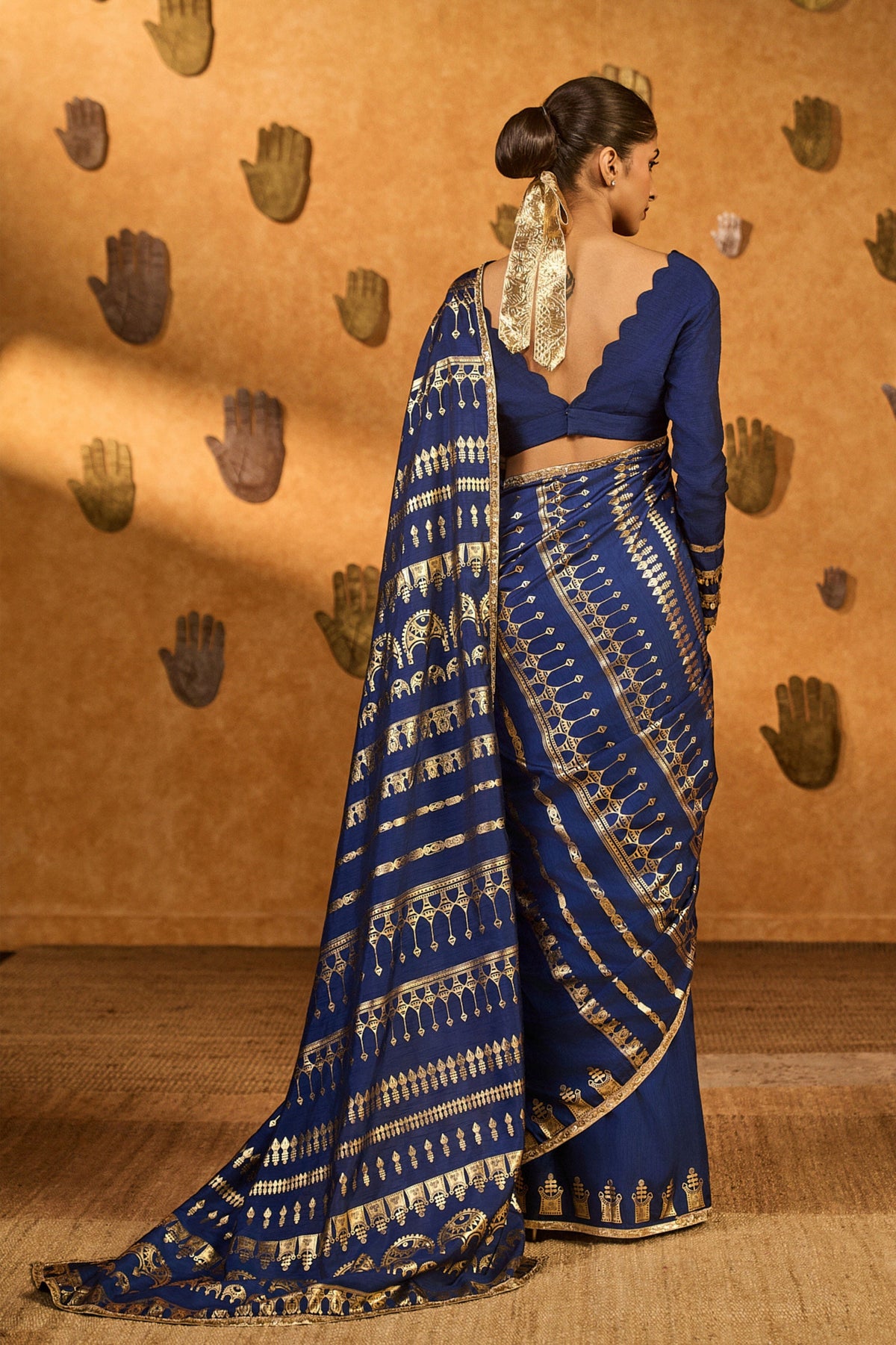 Sapphire Midas Touch Saree