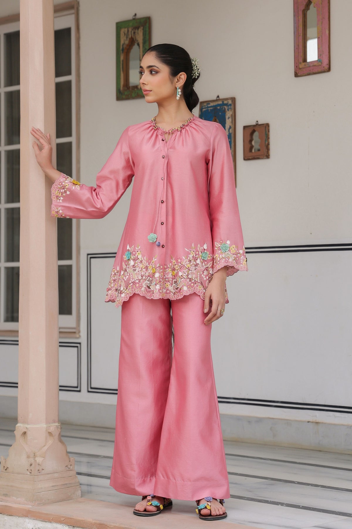 Gulzar Scallop Co-ord Set