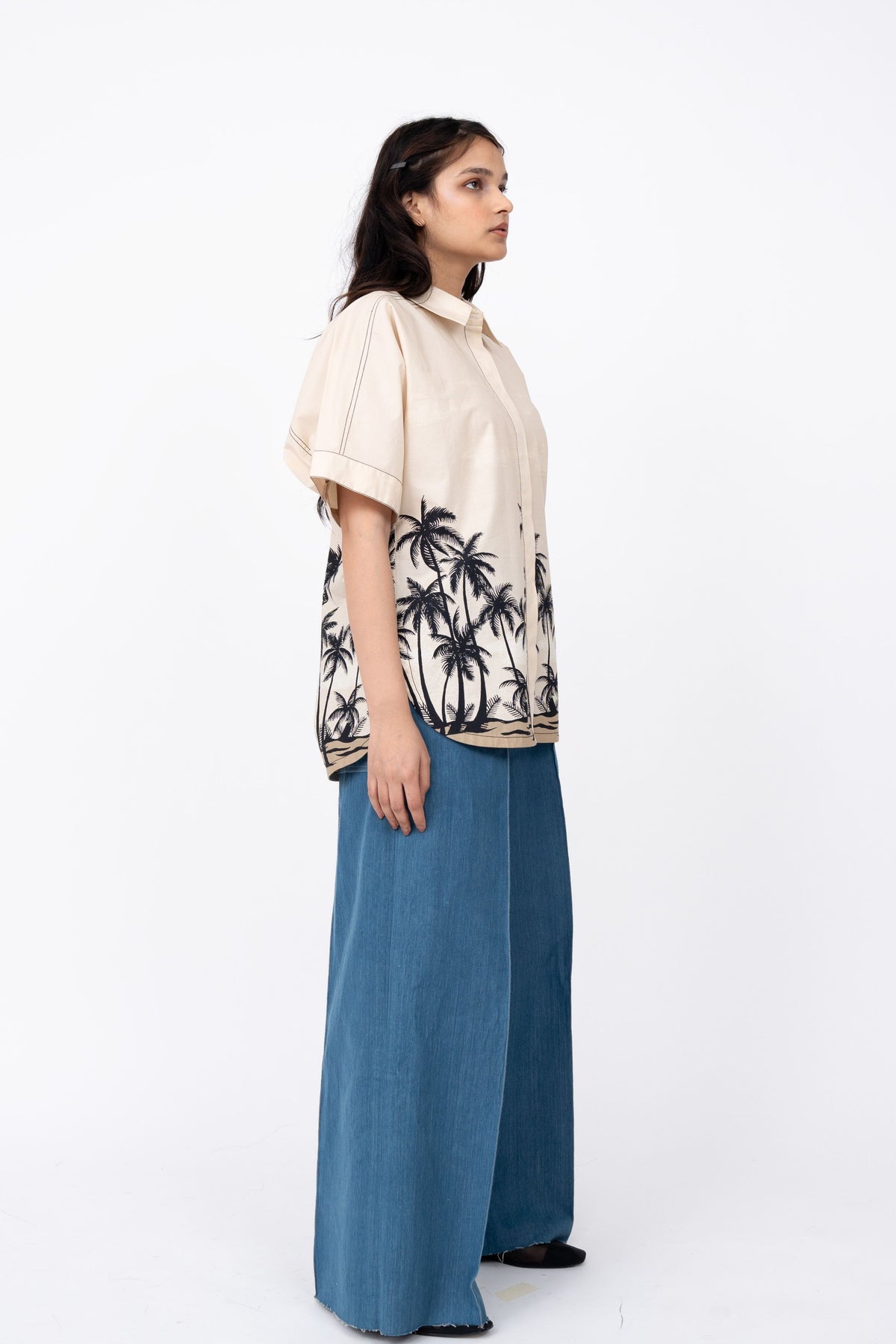 Dawn Print Shell Shirt