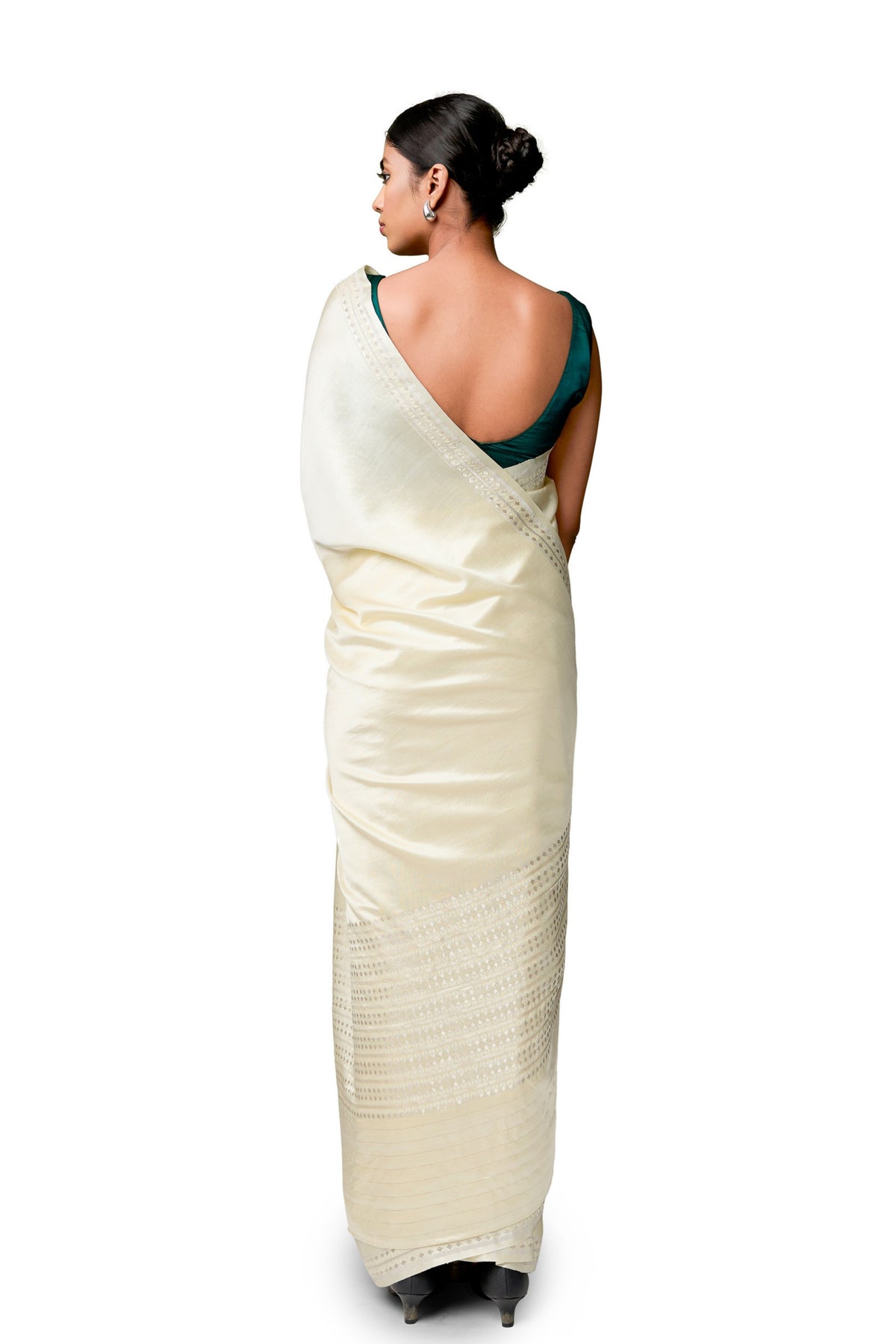 Lemon Gajji Satin Saree