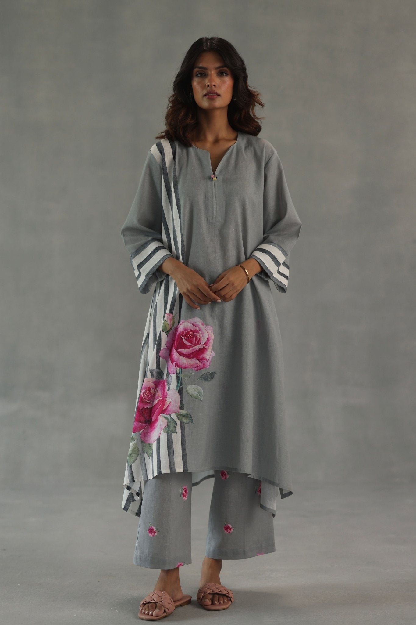 Mirage Dupatta - Roza Pret - Elahe