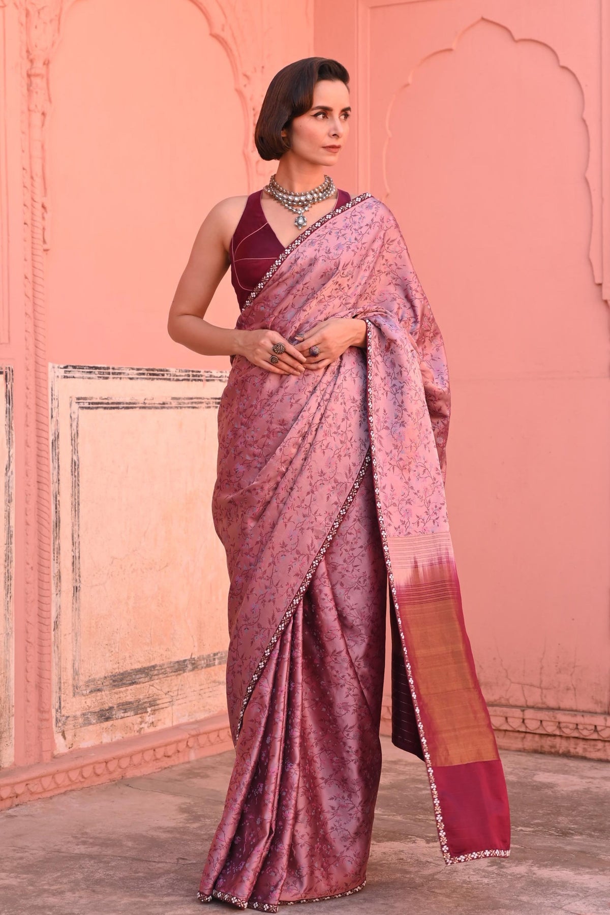 Rasiya Tanchoi Handloom Sari