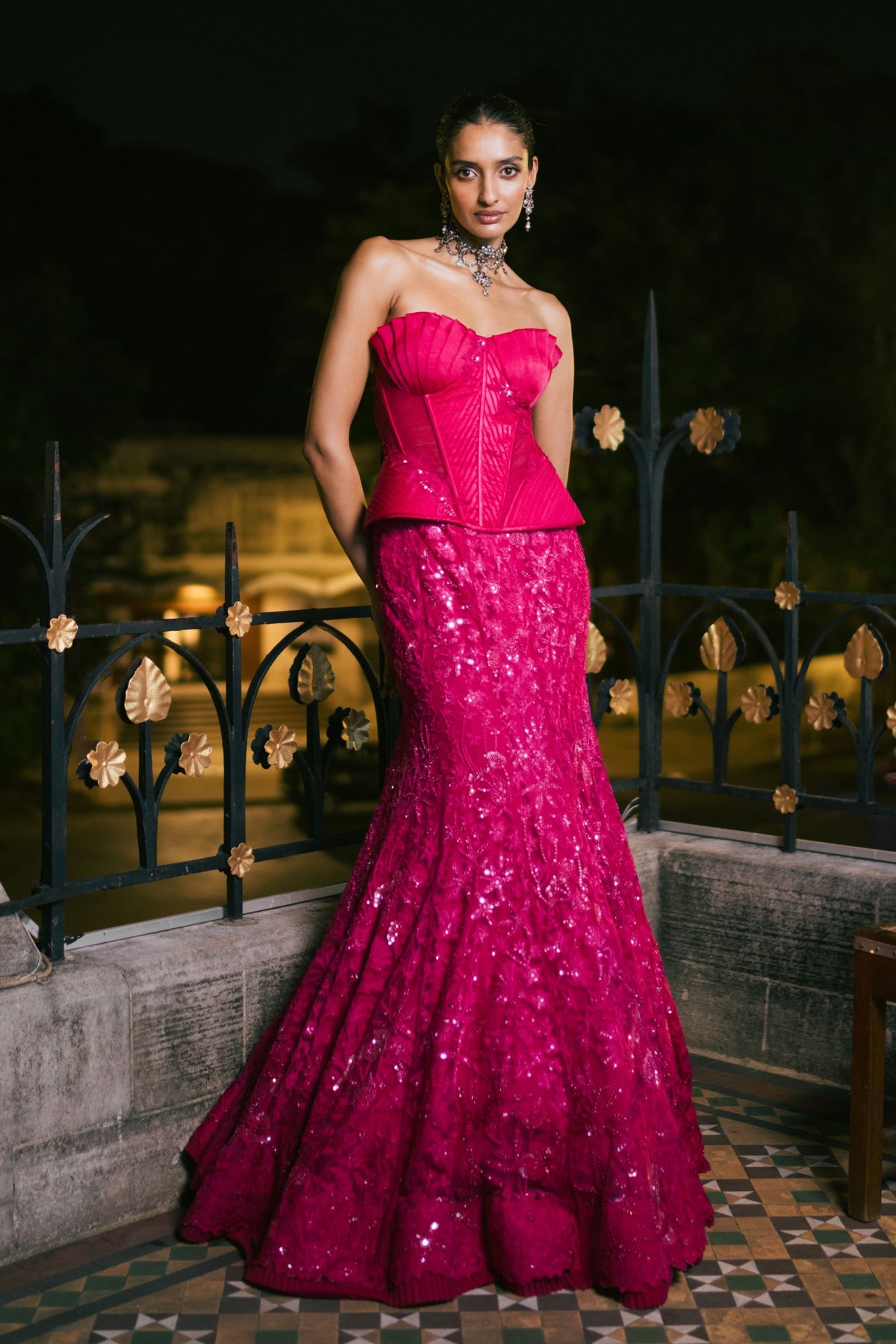 Sienna Pink Lehenga Set