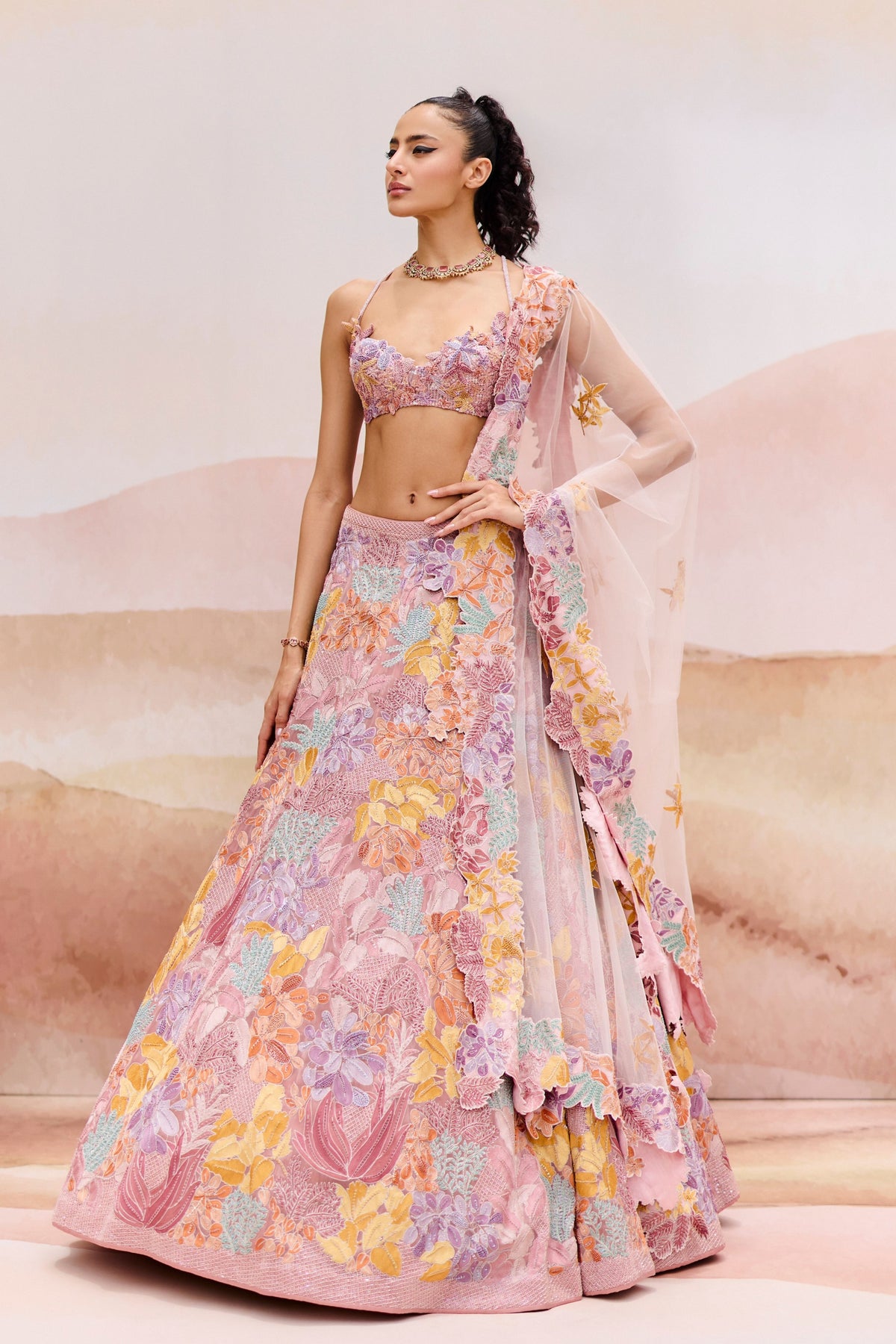 Freesia Lehenga Set