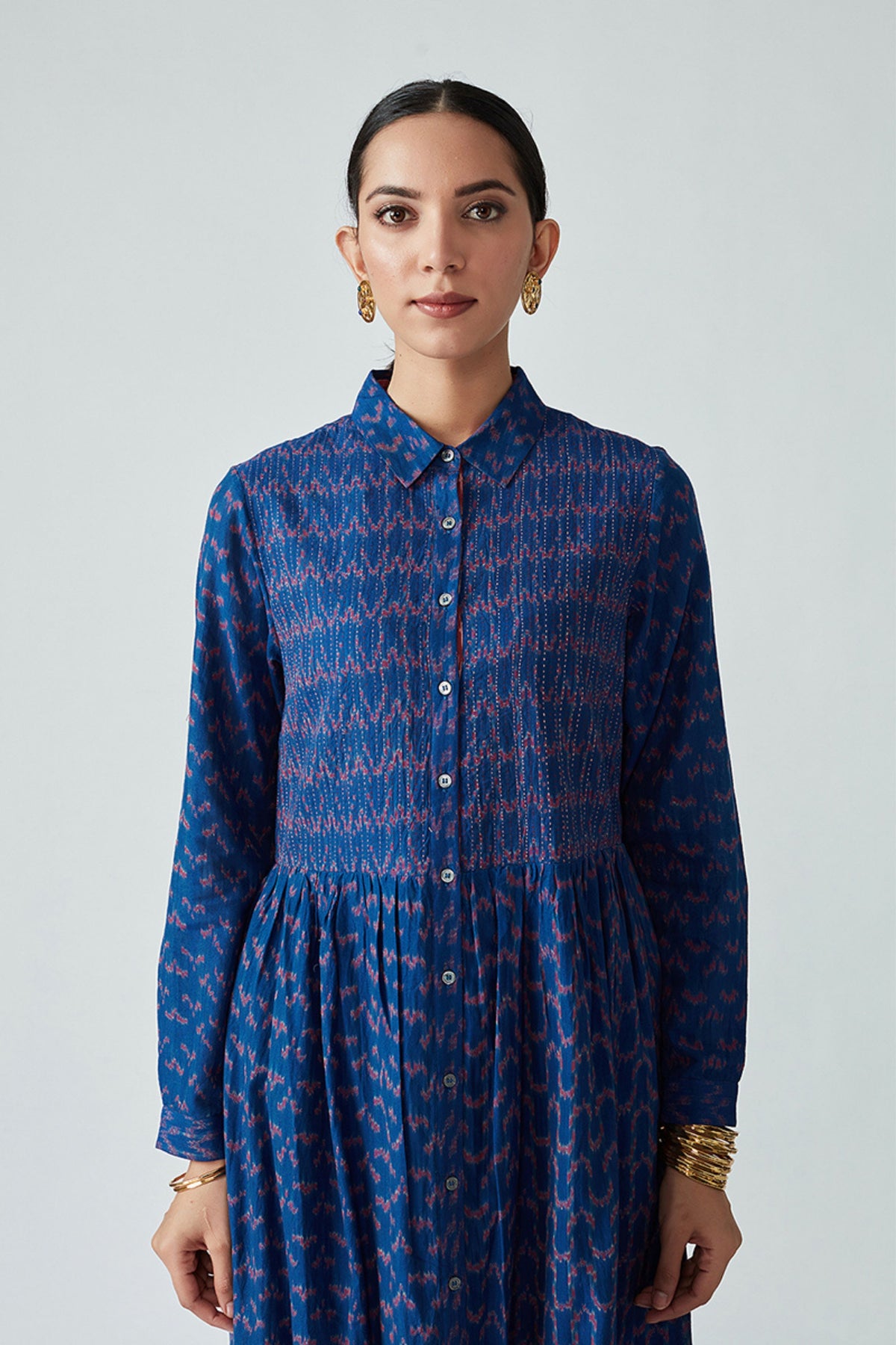 Papili Handloom Ikat Dress