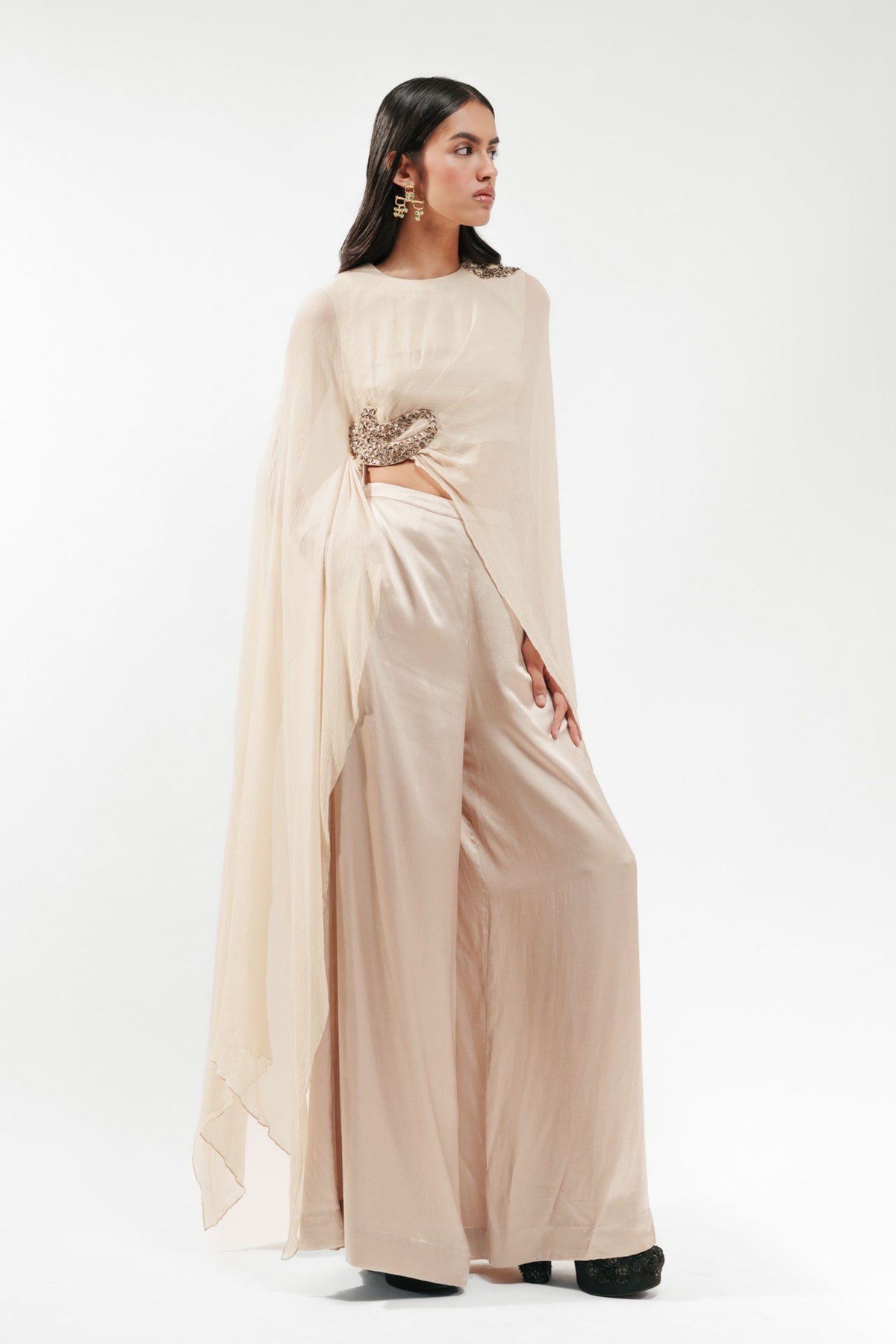 Draped Cape Set