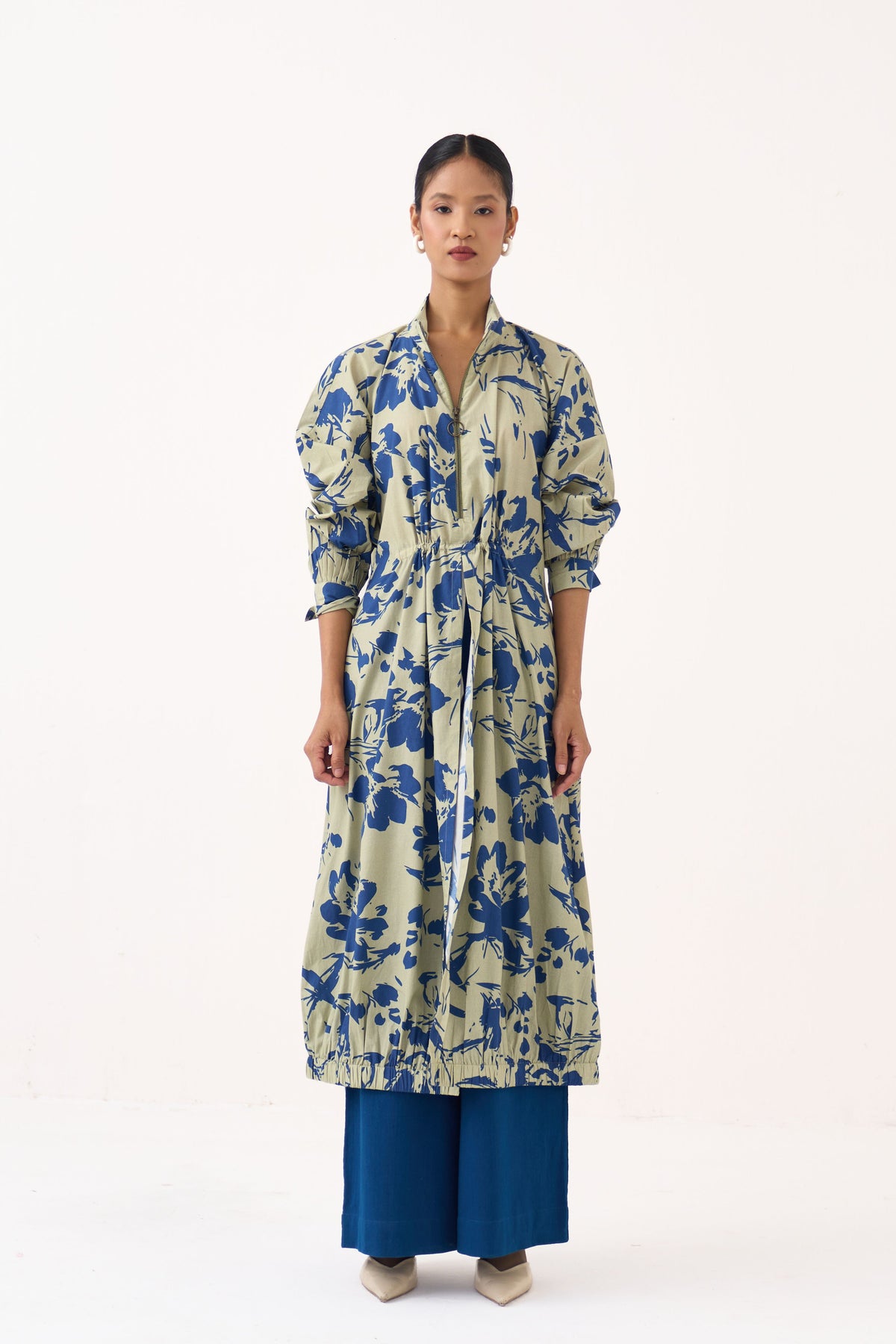 Drawstring Tunic Set