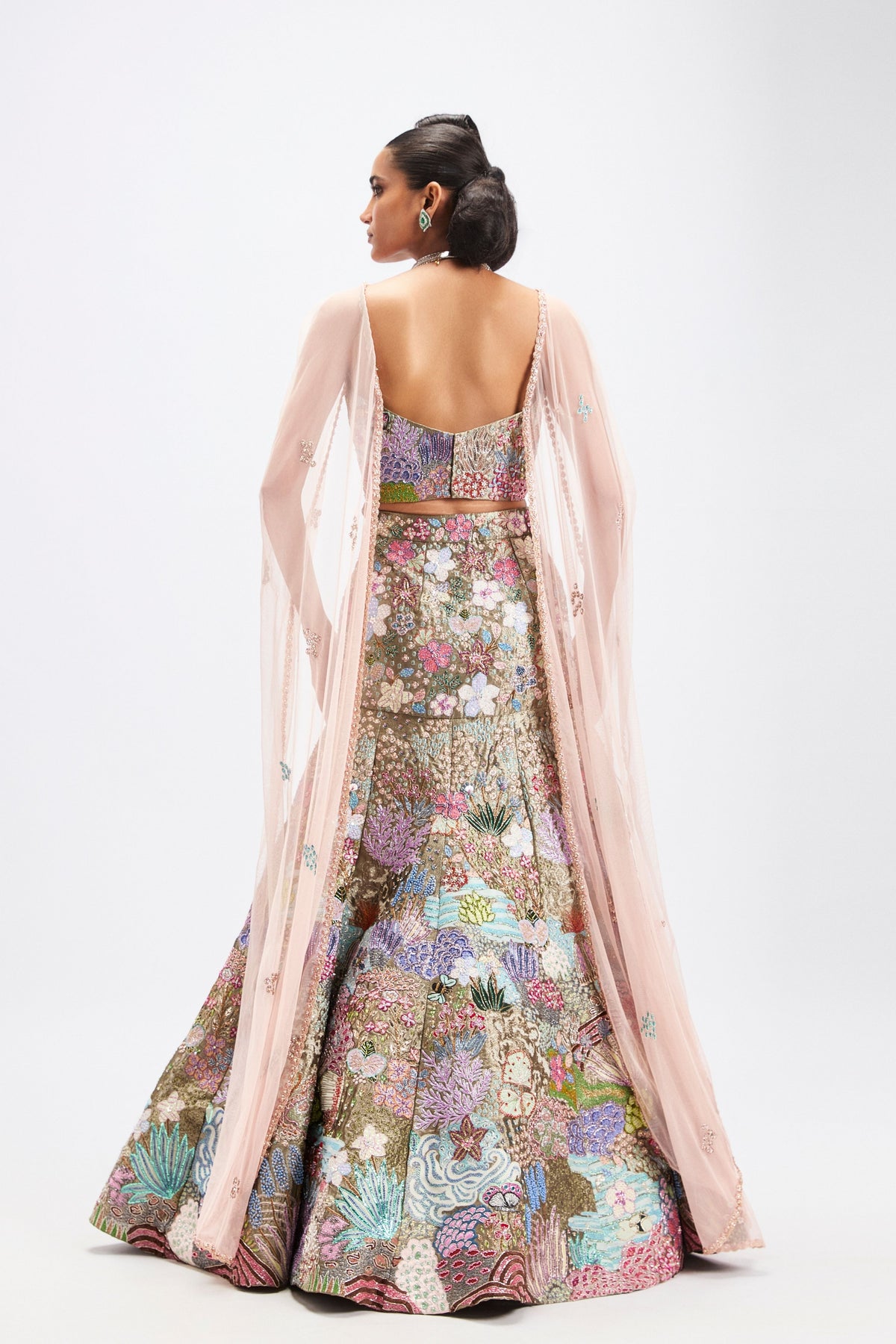 Dorena Mermaid Lehenga Set