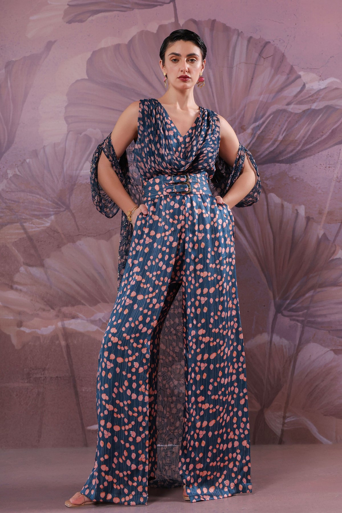 The Telegraph Cowl Jumpsuit