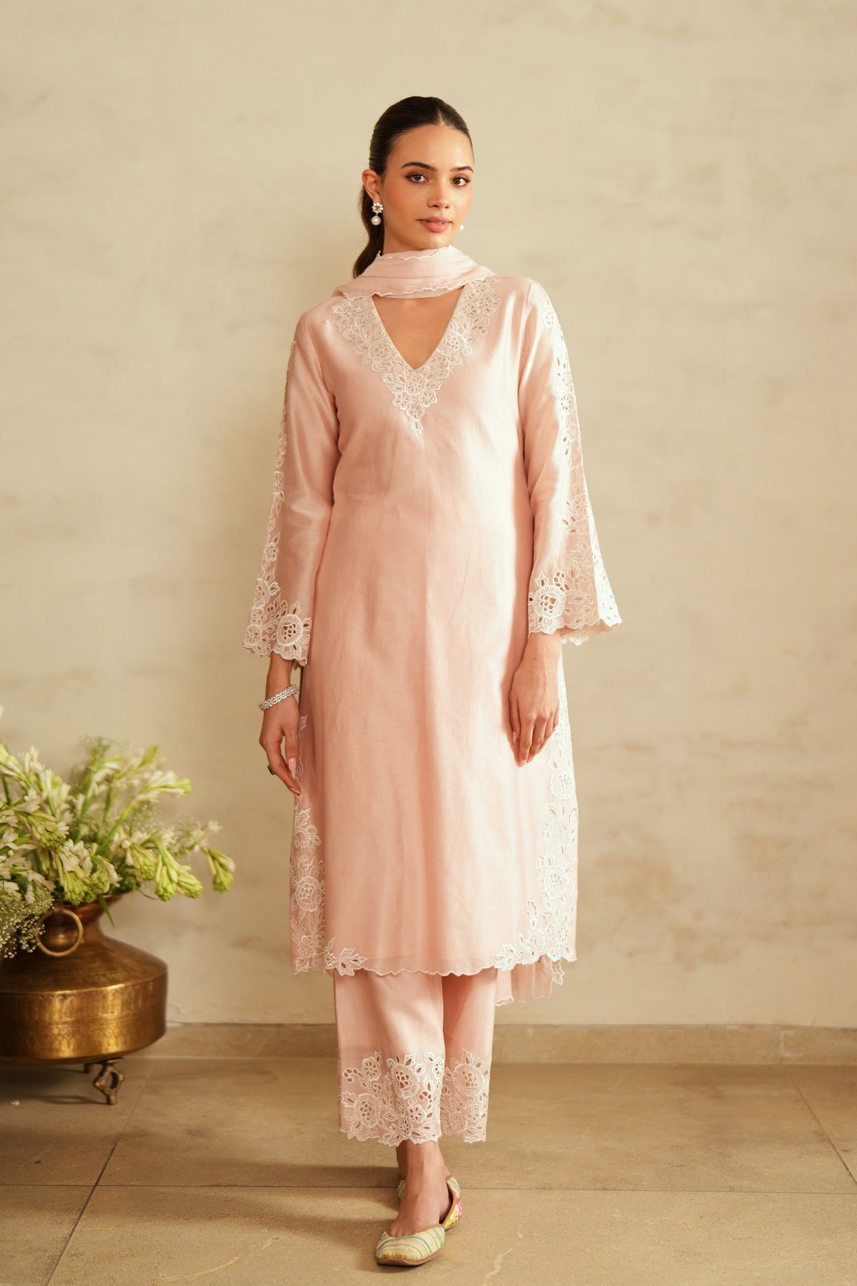 Rituals Baby Pink Kurta Set