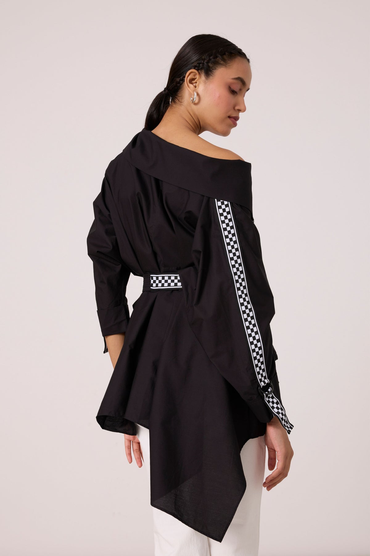 Ayaka Black Shirt