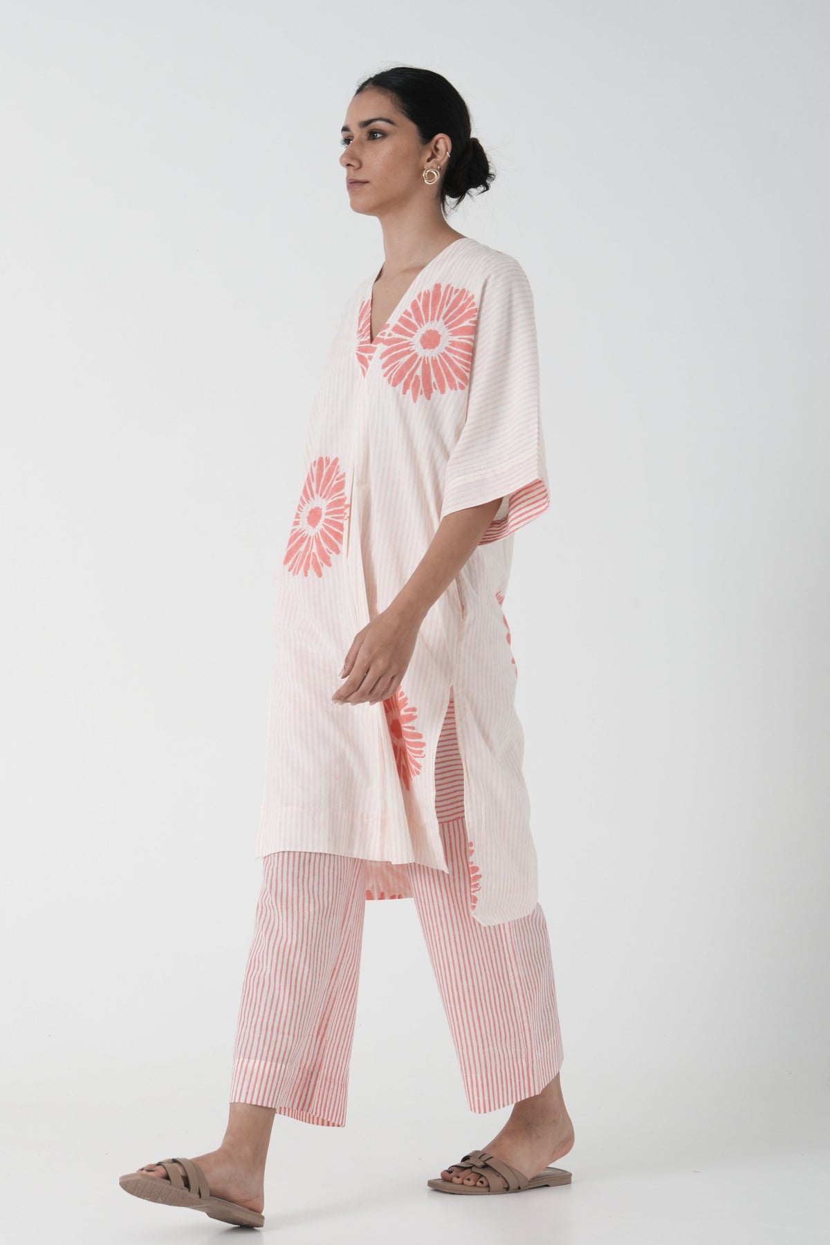 Ease Peach Tunic Set