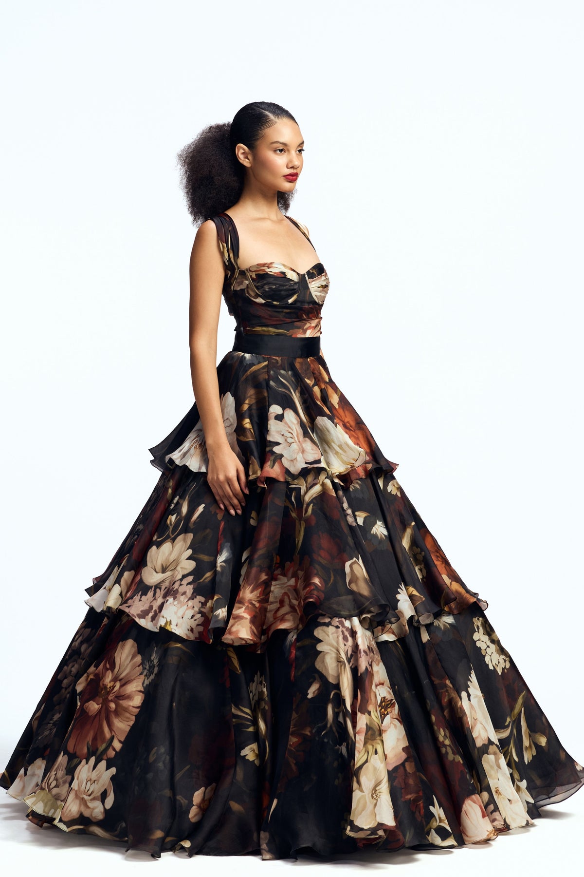 Three-Tiered Gown