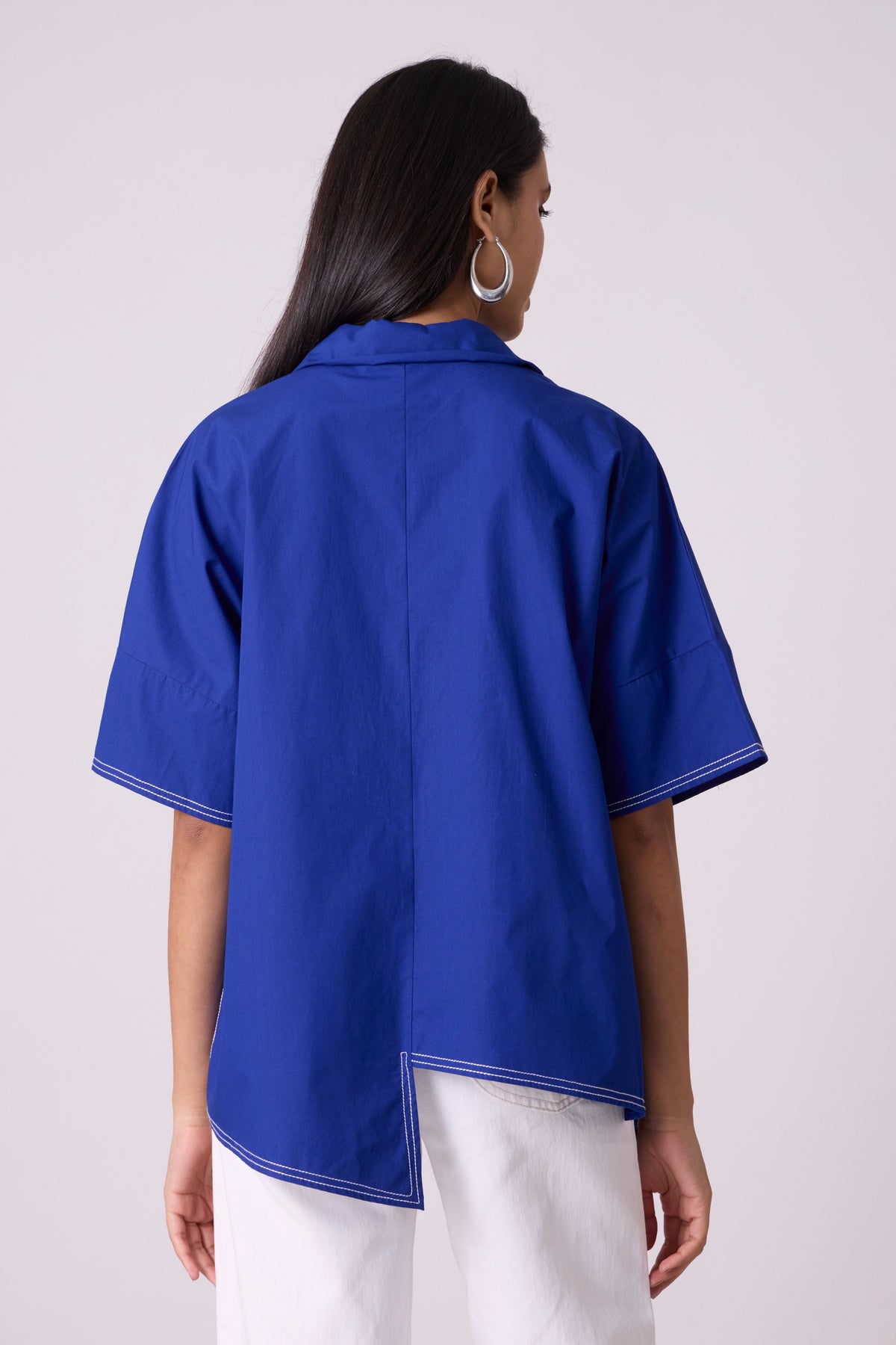 Andrea Cosmic Blue Shirt