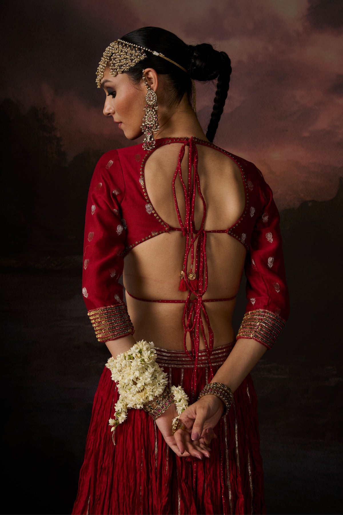 Huda Lehenga Set